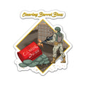 Clearing Barrel Sticker