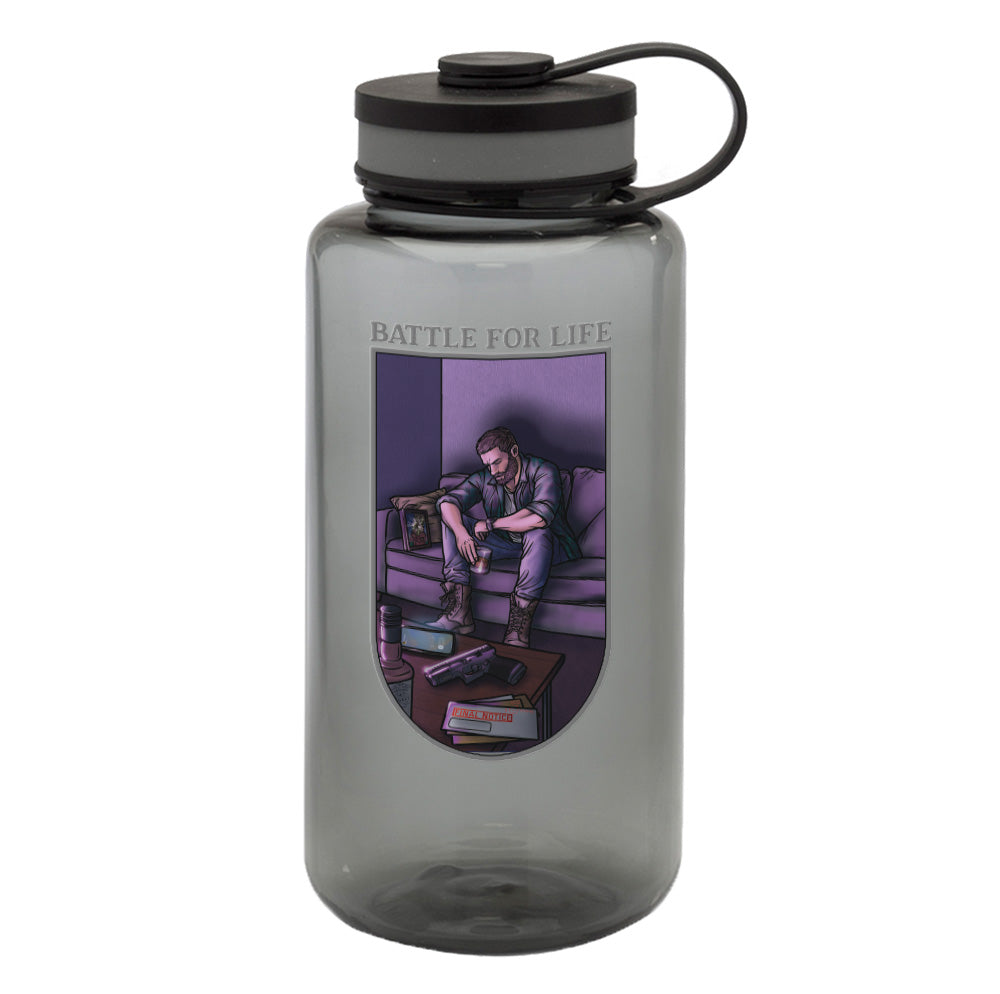 Battle For Life Water Bottle