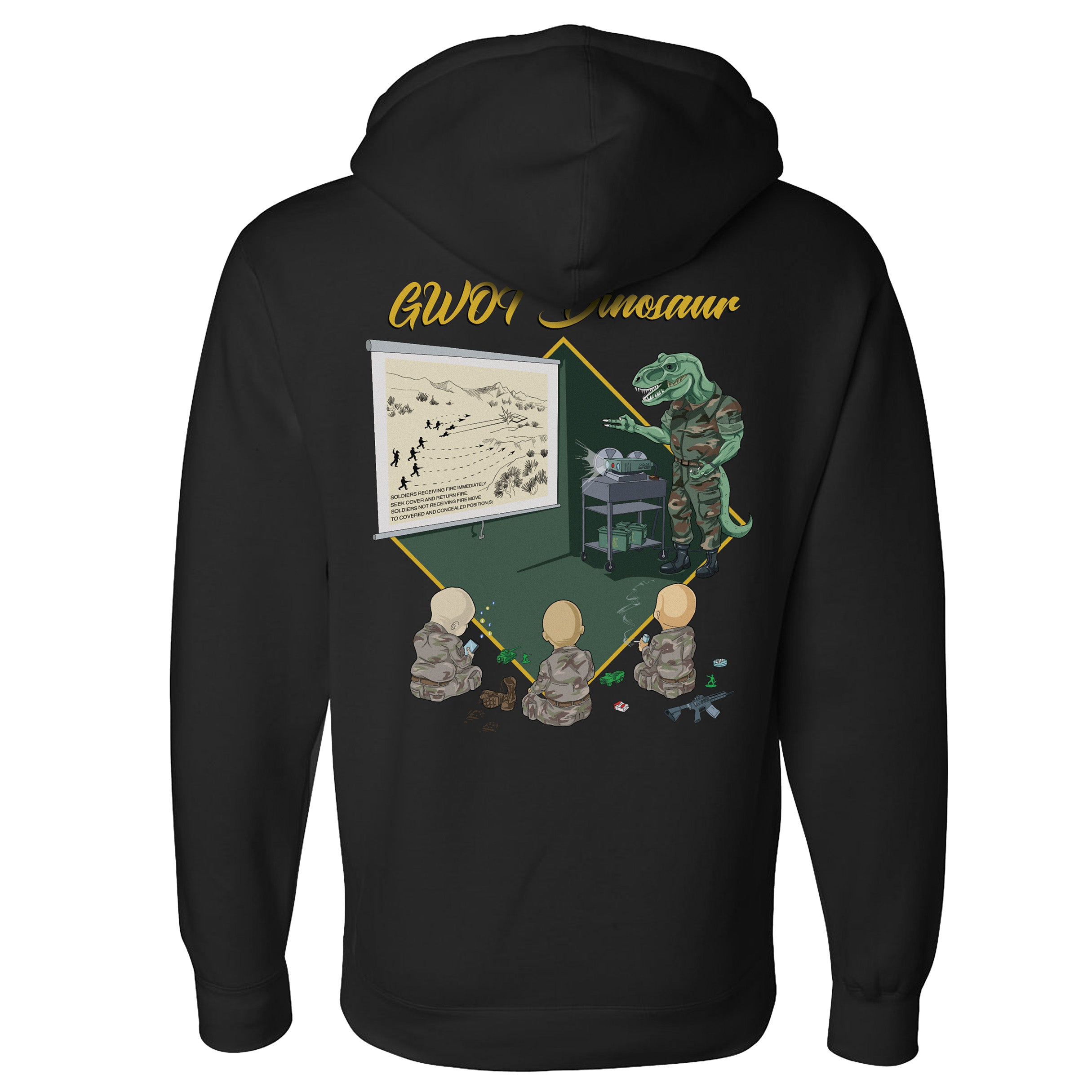 GWOT Dinosaur Hoodie