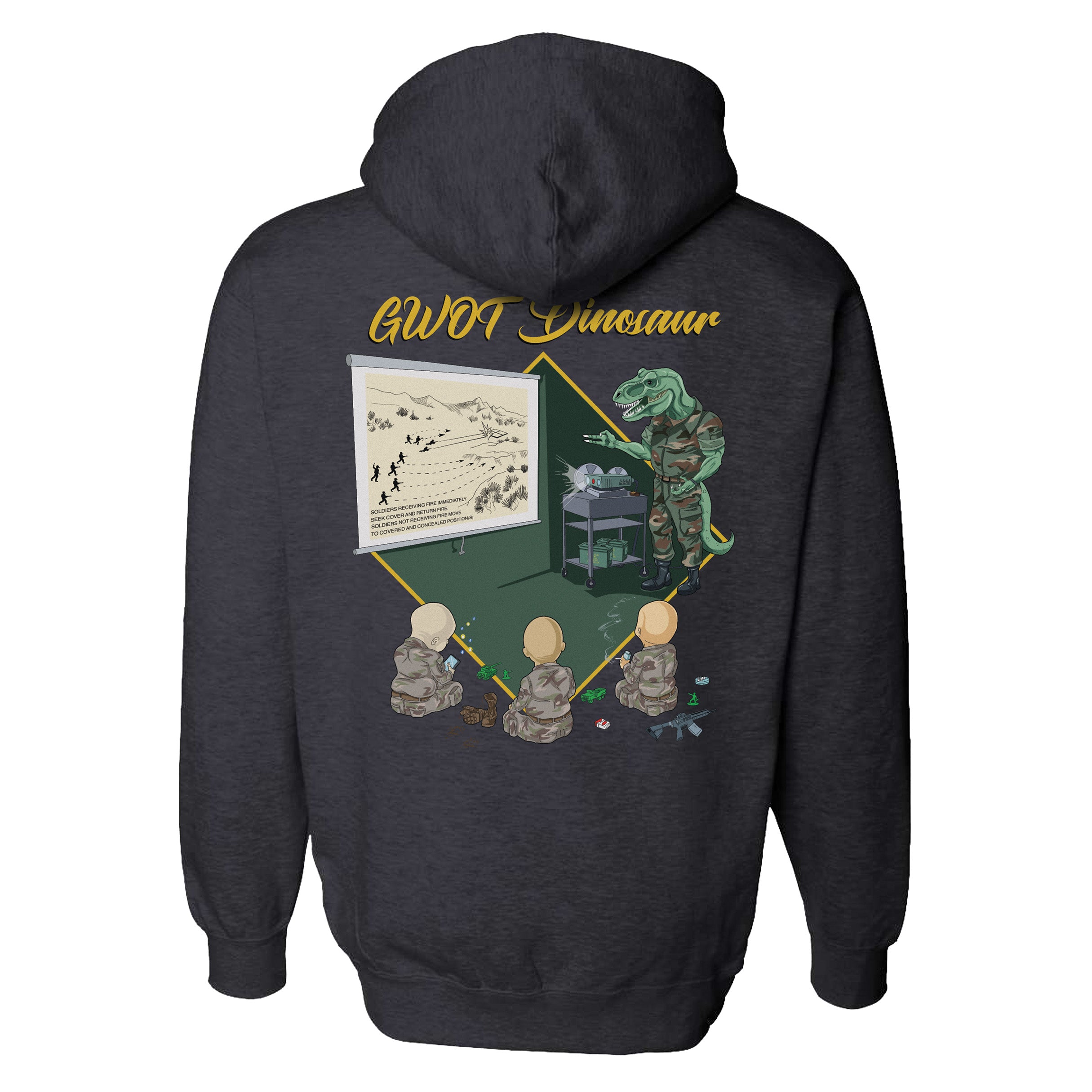 GWOT Dinosaur Hoodie