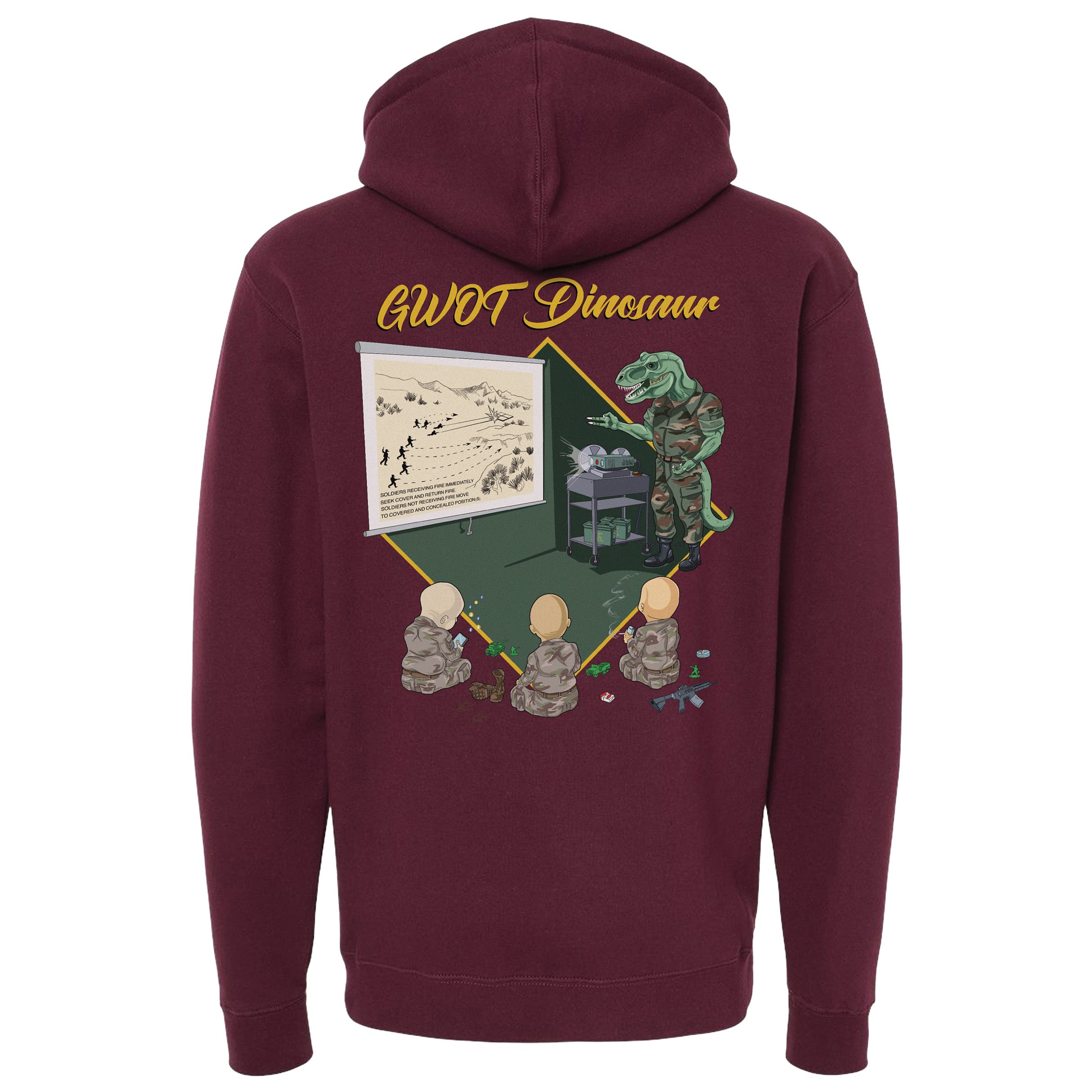 GWOT Dinosaur Hoodie