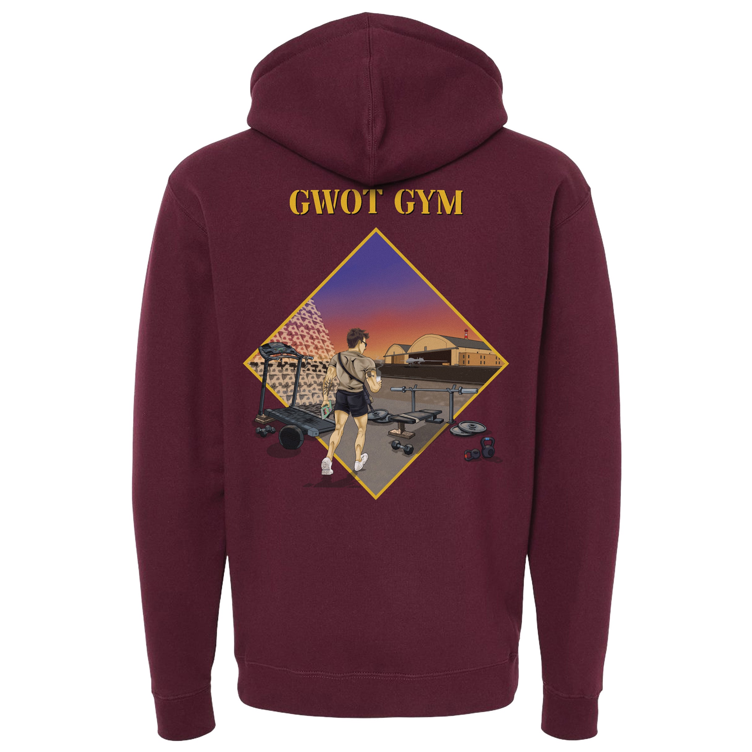GWOT Gym Hoodie