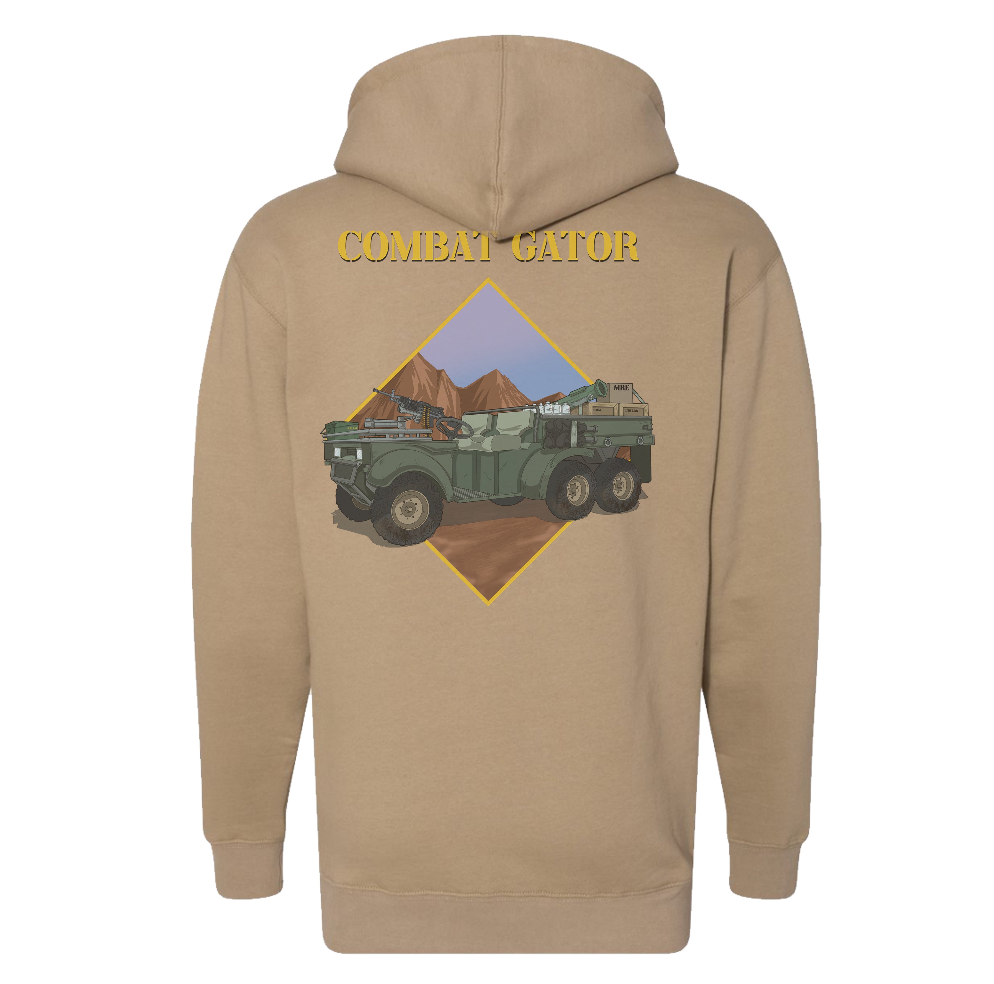 Combat Gator Hoodie