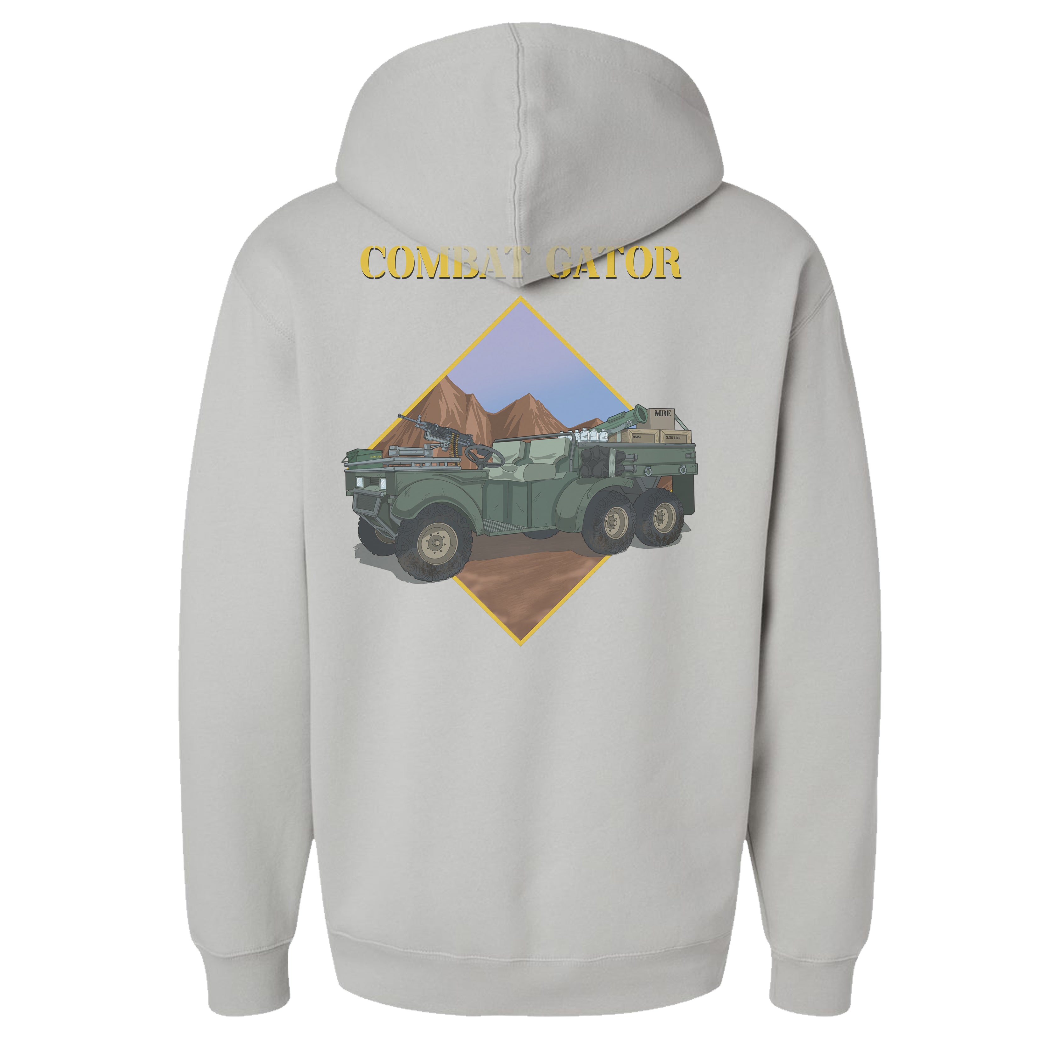 Combat Gator Hoodie