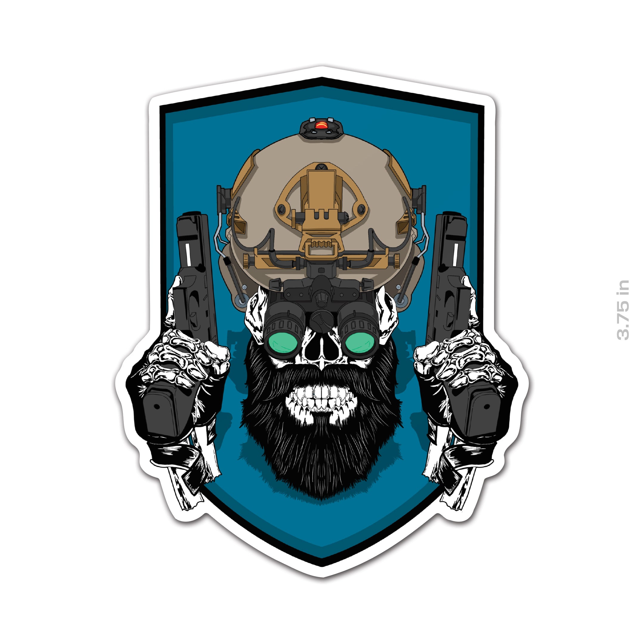 Glocks Akimbo Sticker