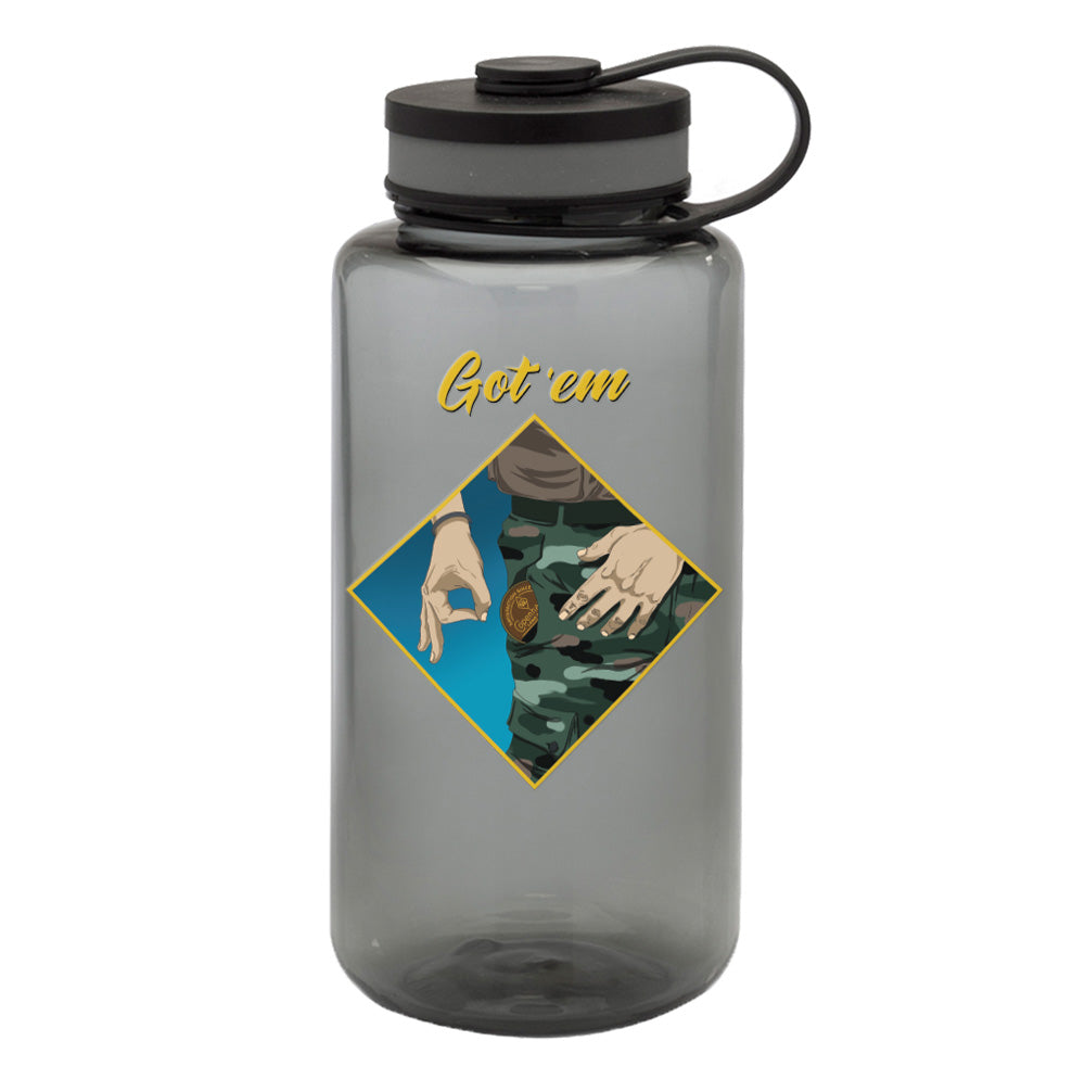 Got Em Cope Water Bottle