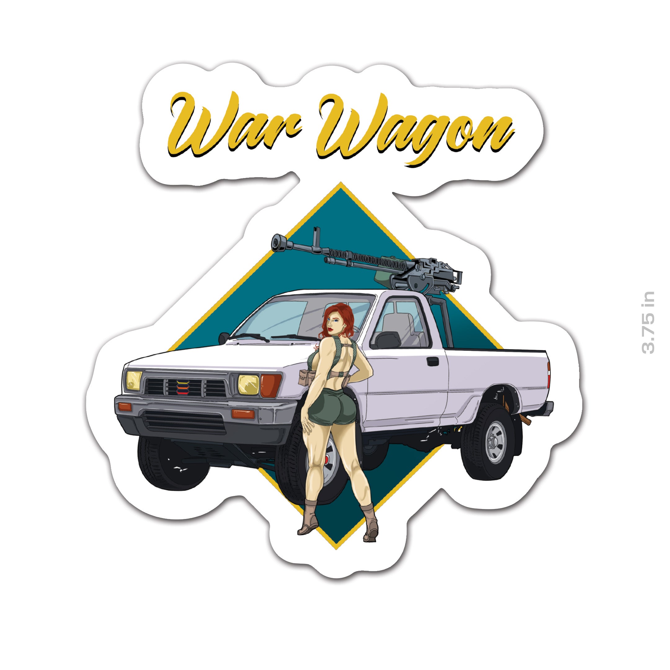 War Wagon Sticker