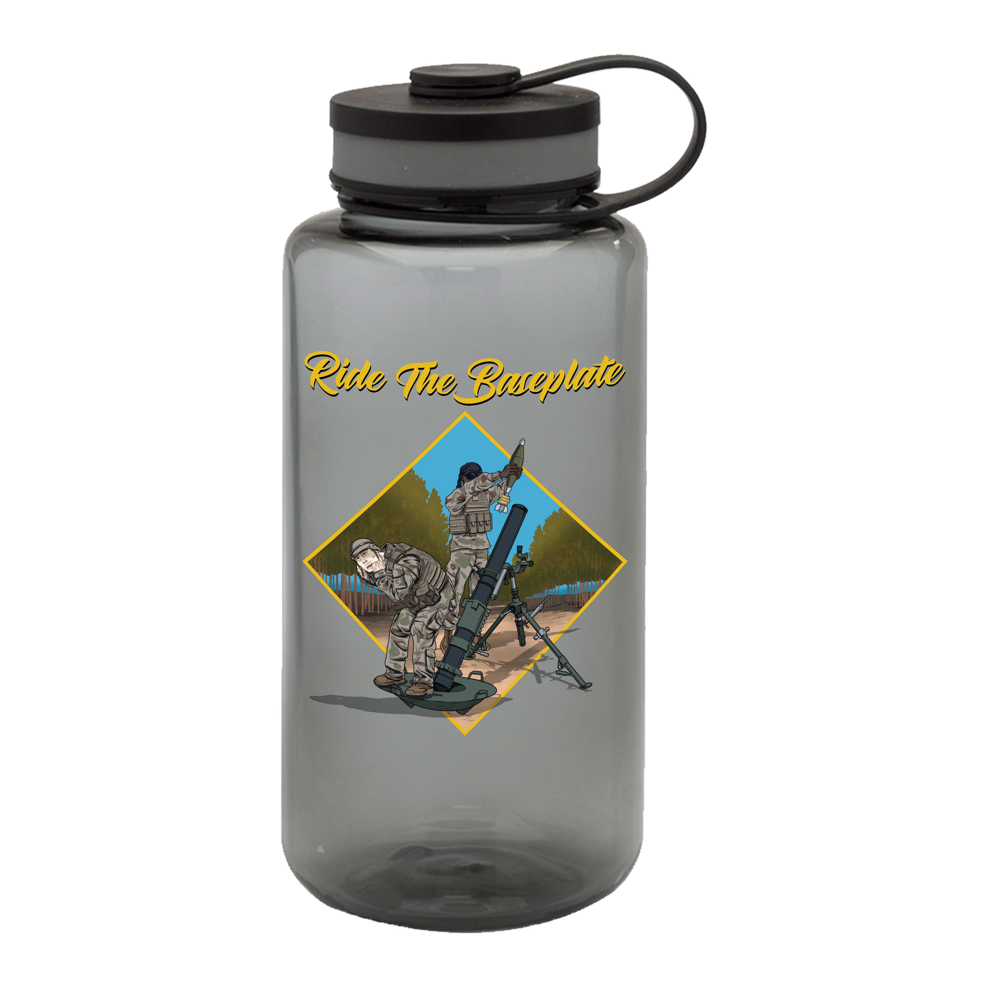 Ride The Baseplate Water Bottle