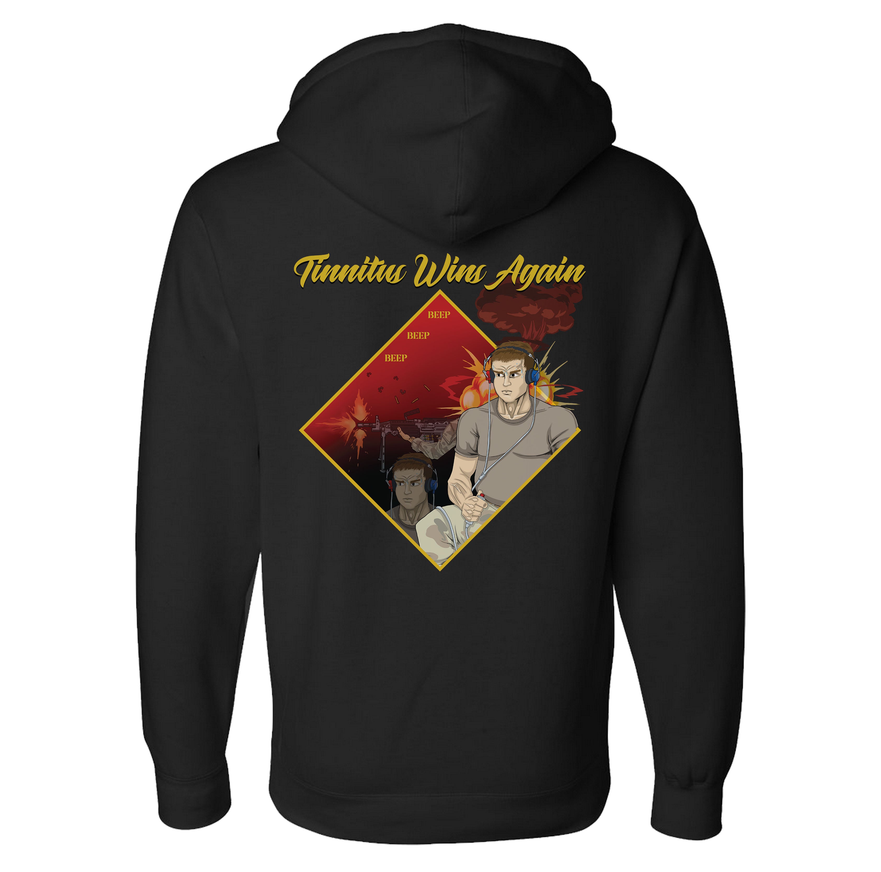 Tinnitus Wins Again Hoodie