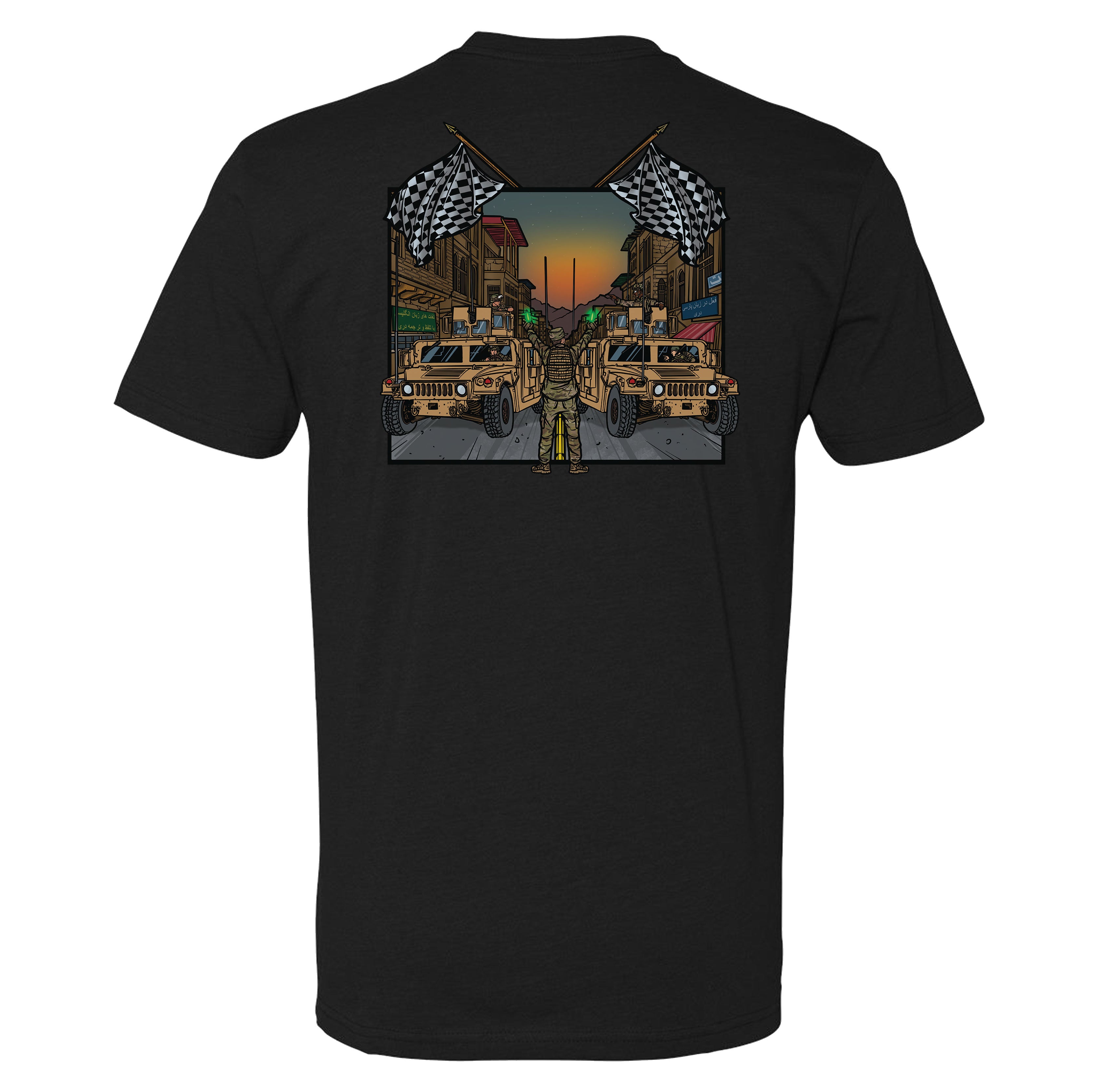 Baghdad Pinks Tee