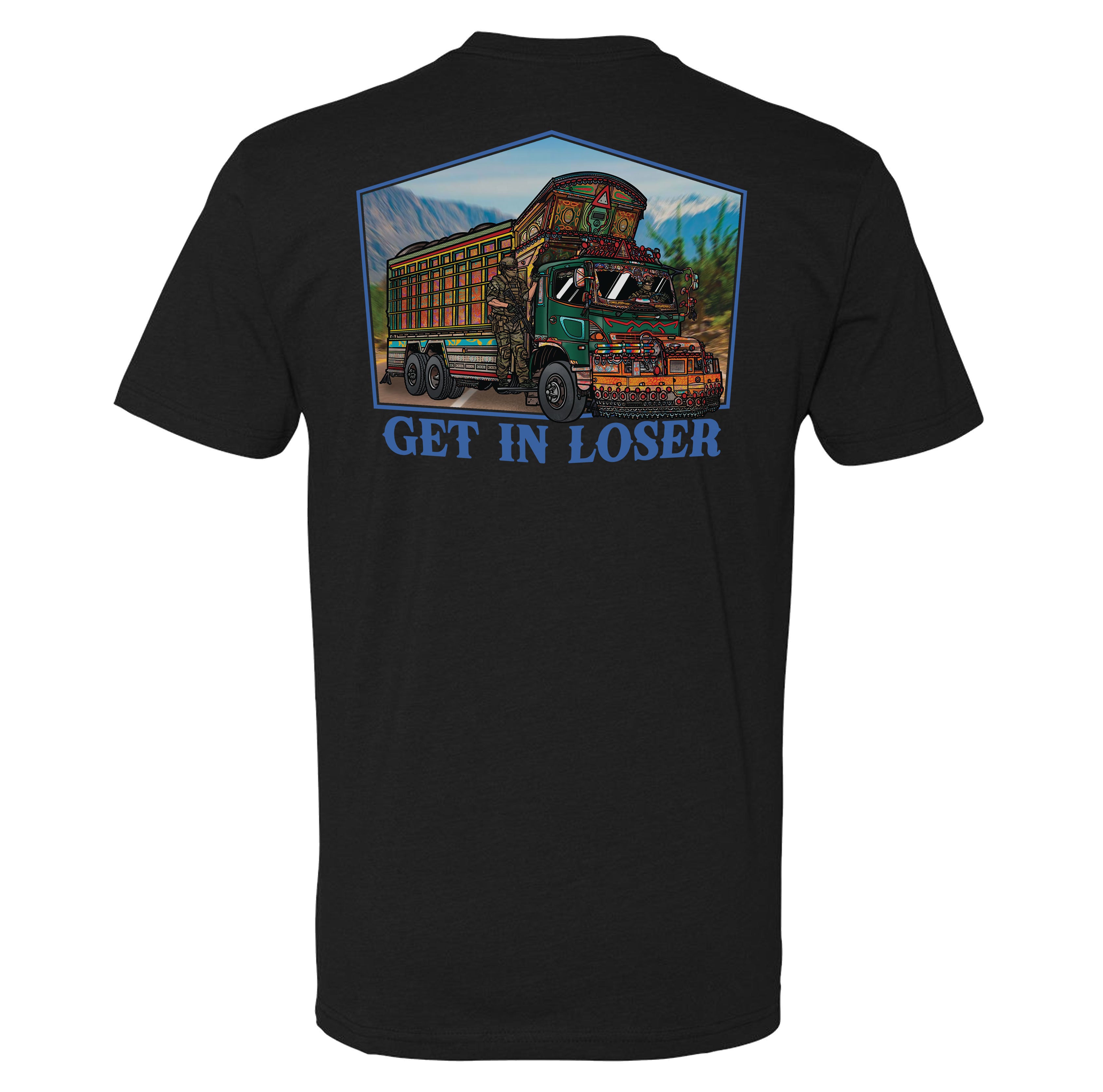 Jingle Truck Blue Tee