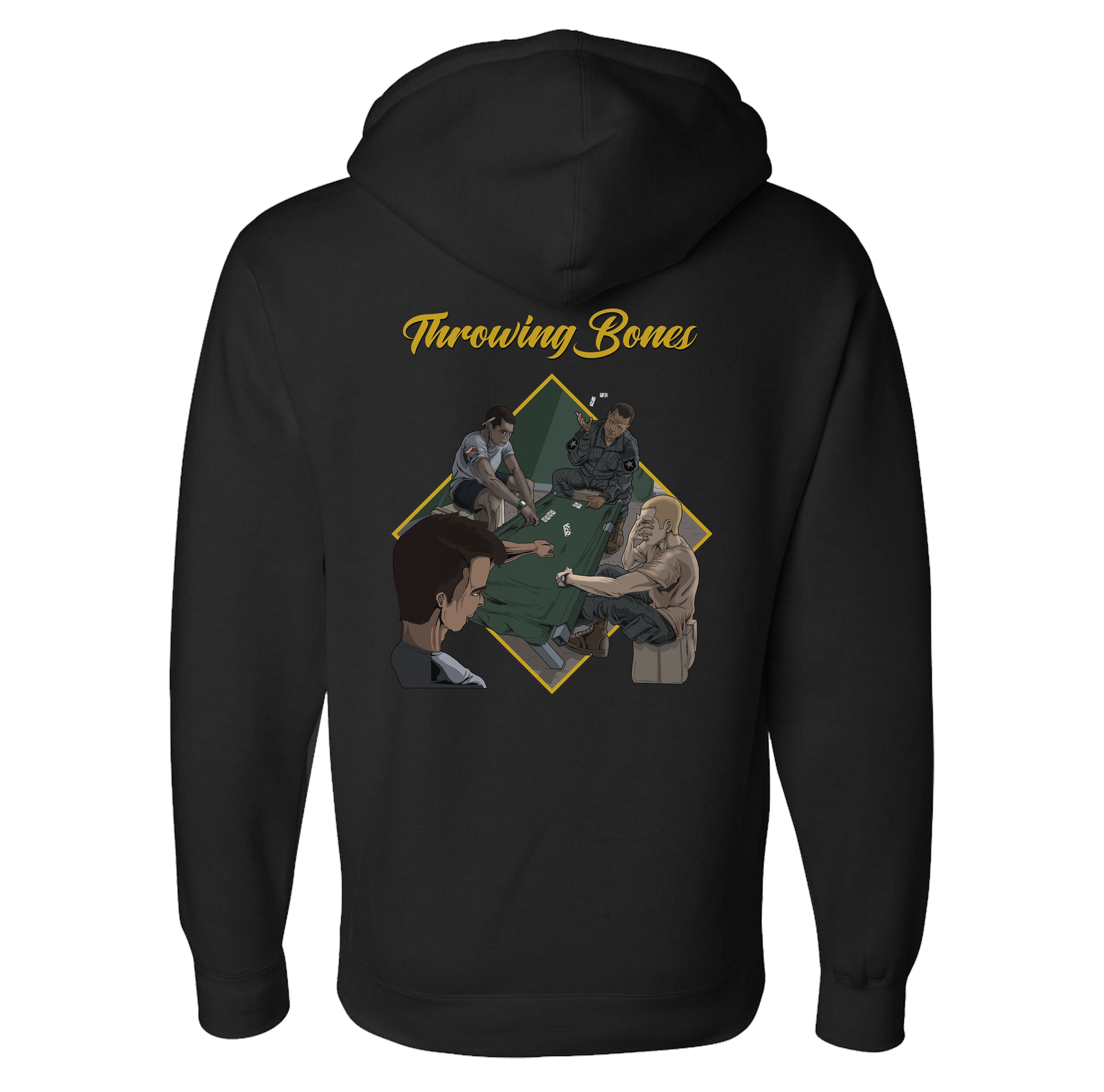 Throwing Bones Hoodie