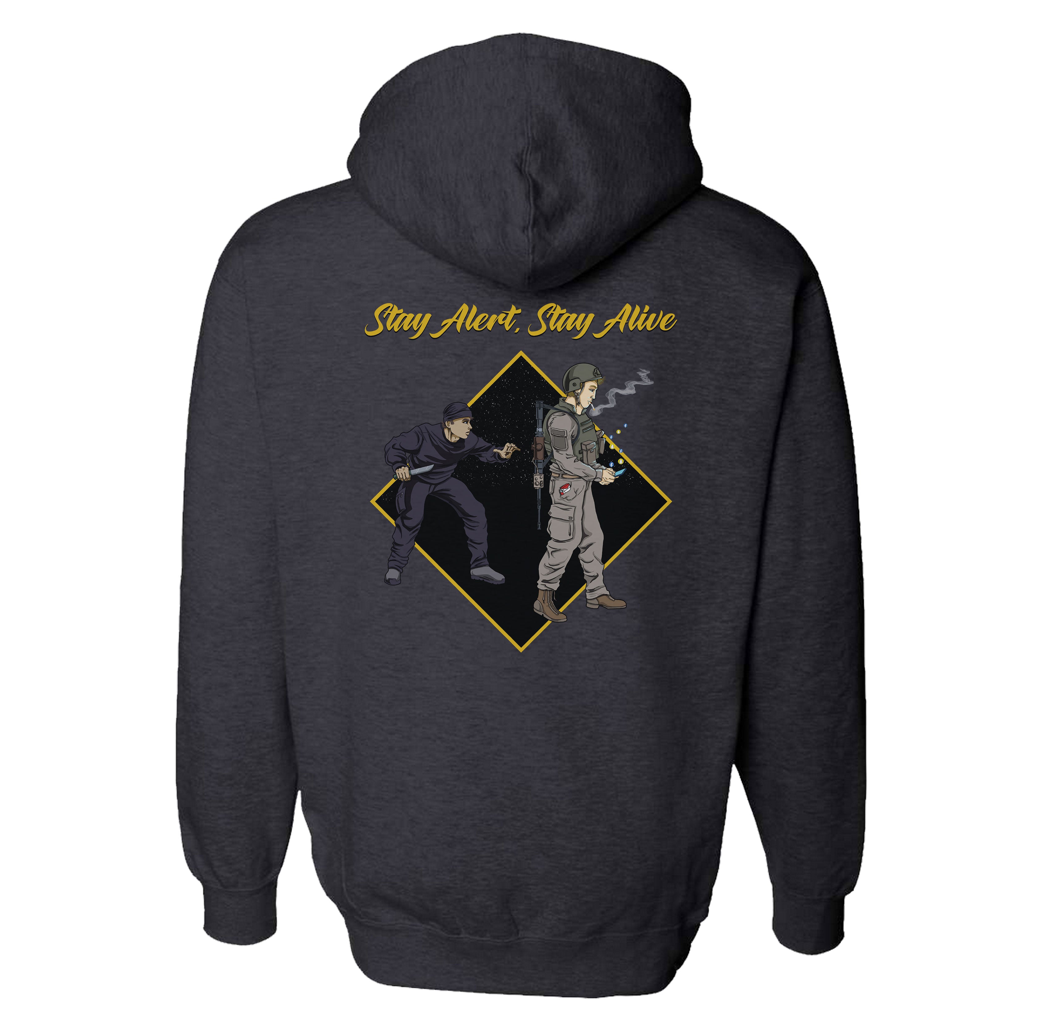Stay Alert Stay Alive Hoodie