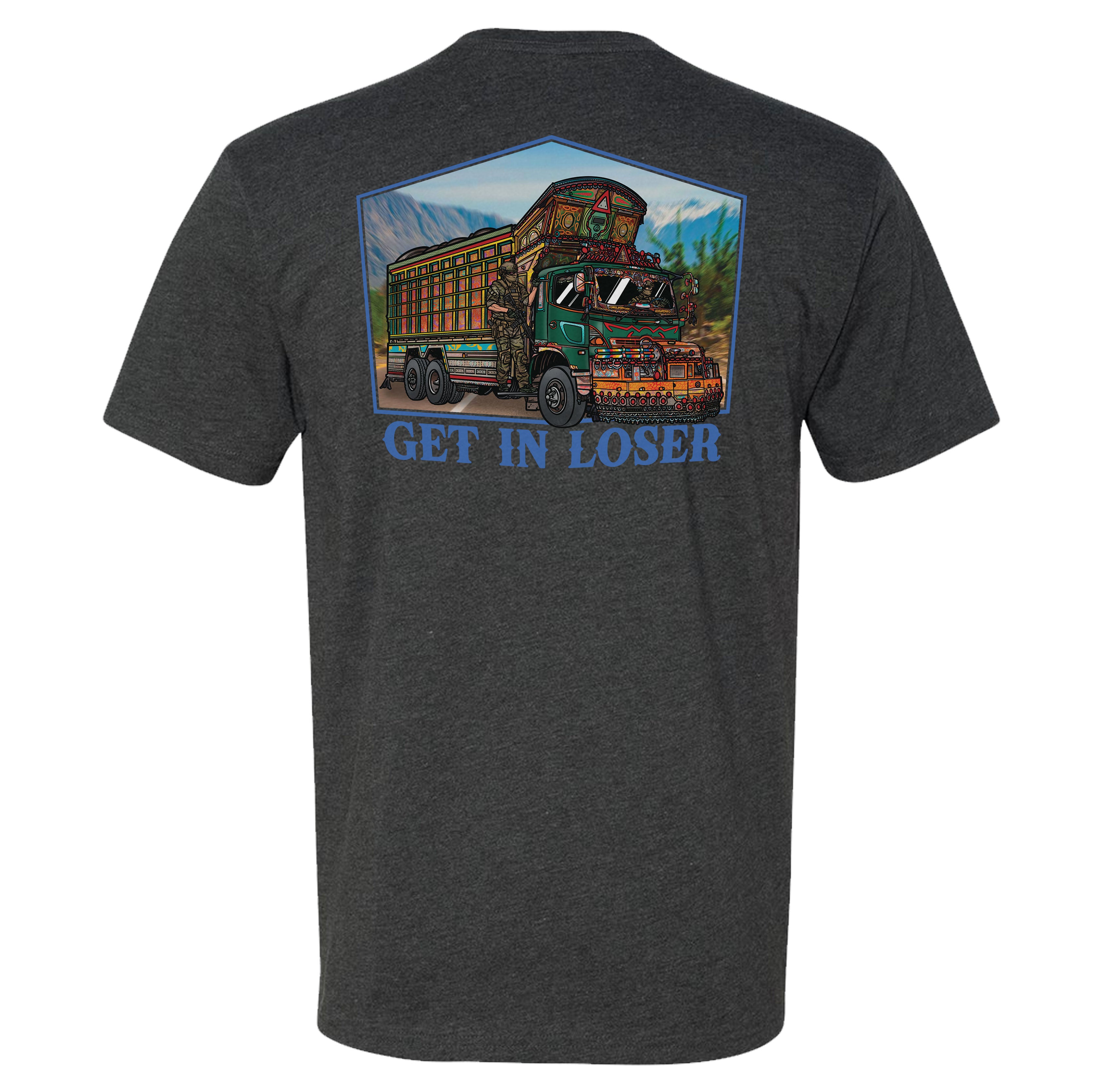 Jingle Truck Blue Tee
