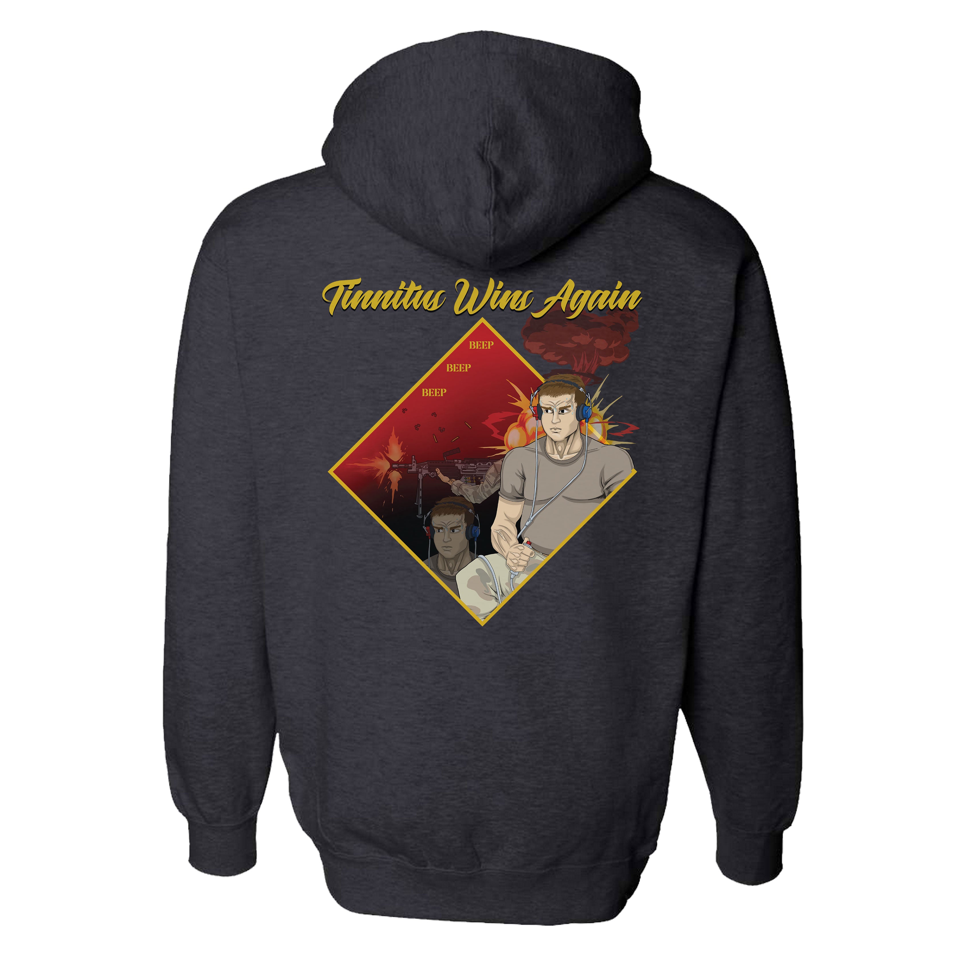 Tinnitus Wins Again Hoodie