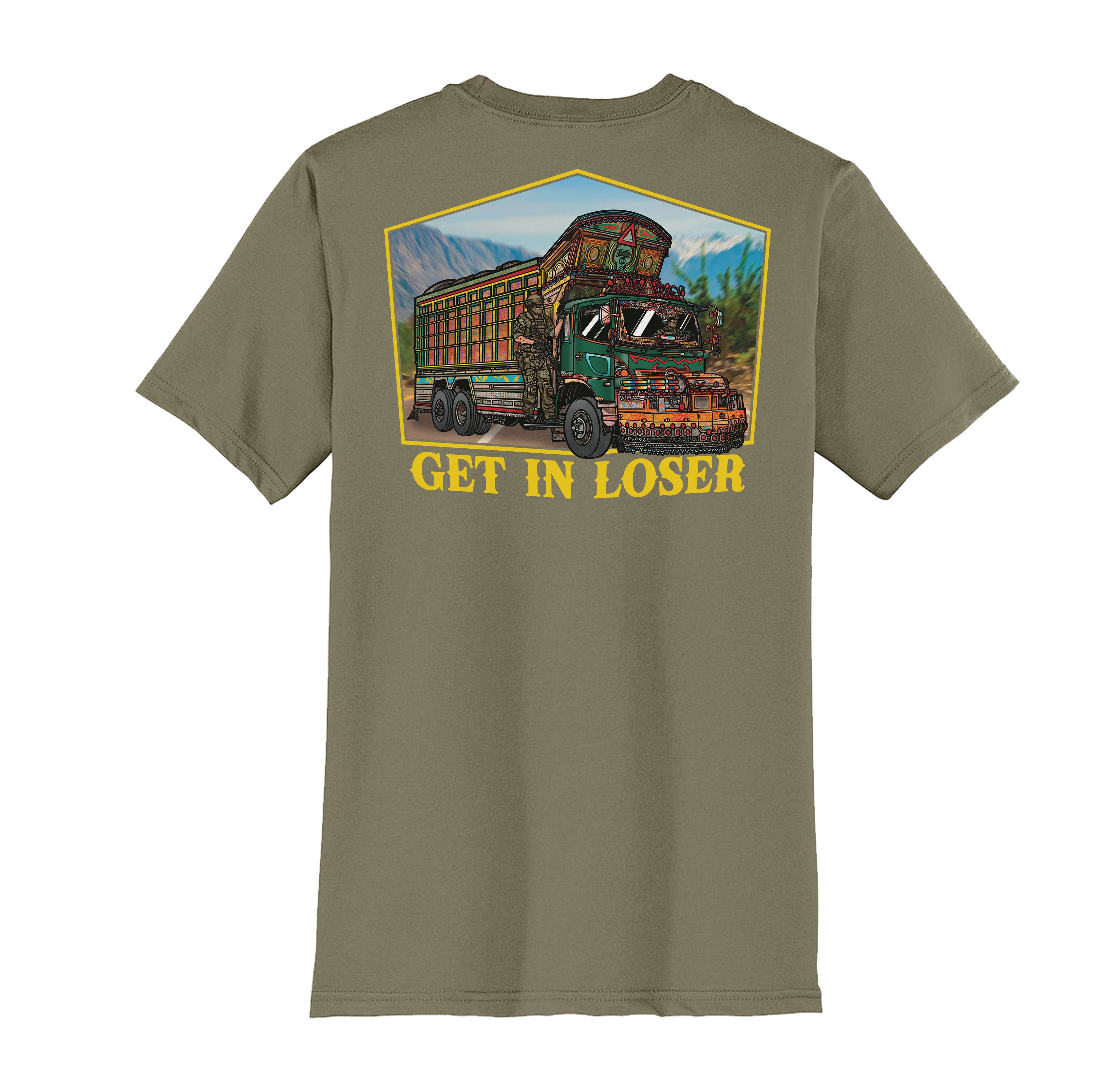 Jingle Truck Yellow Tee