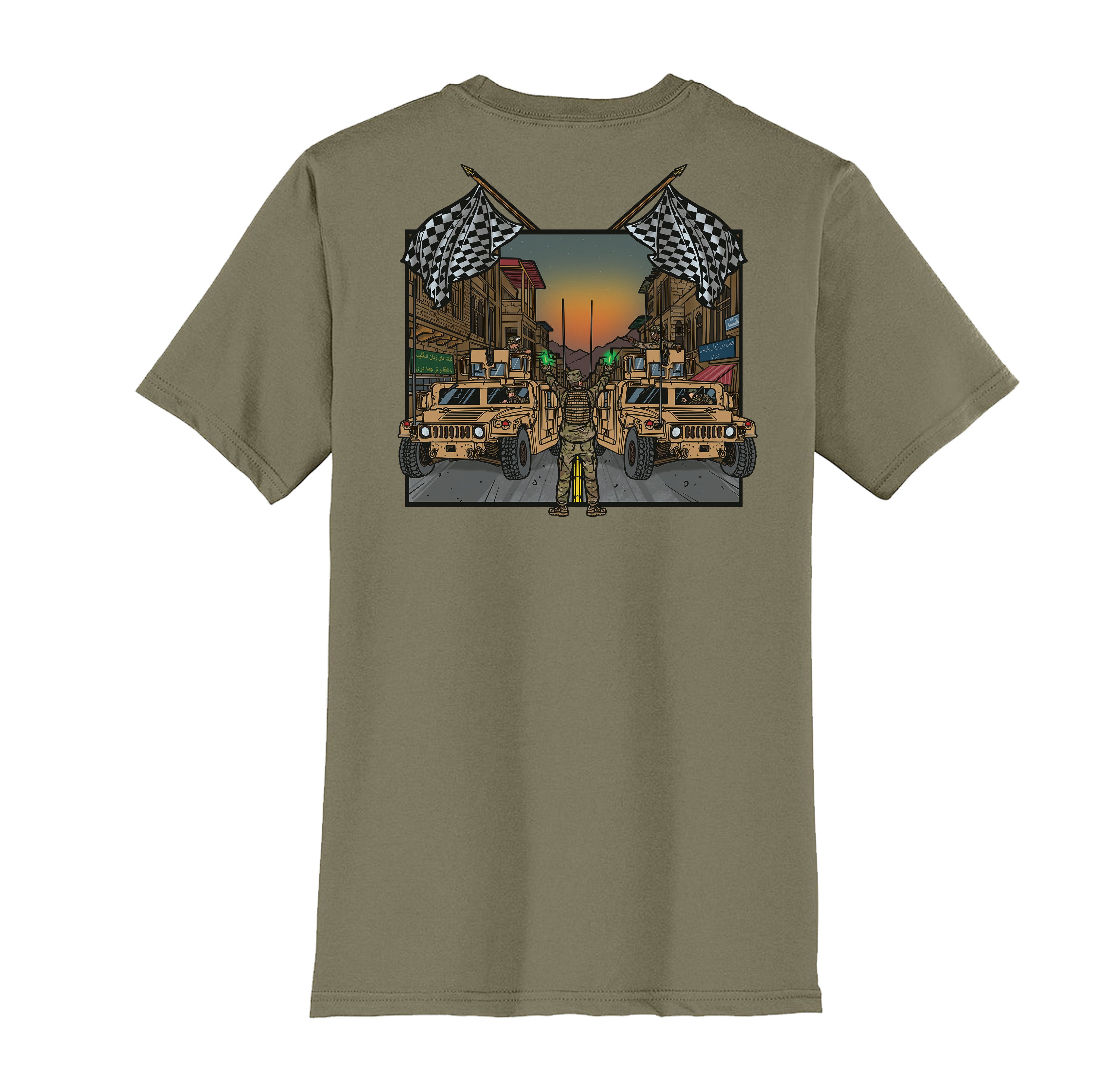Baghdad Pinks Tee