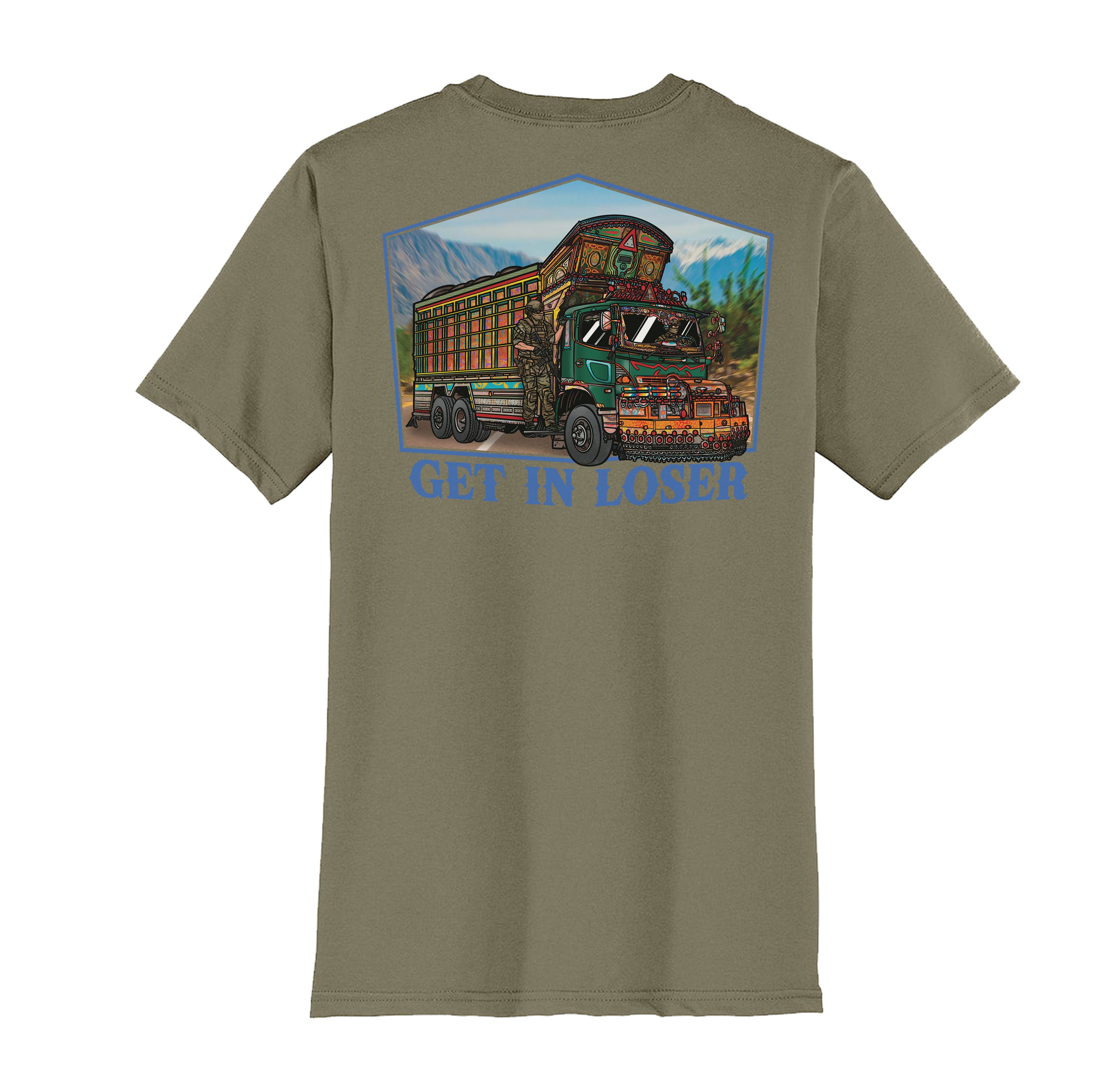 Jingle Truck Blue Tee
