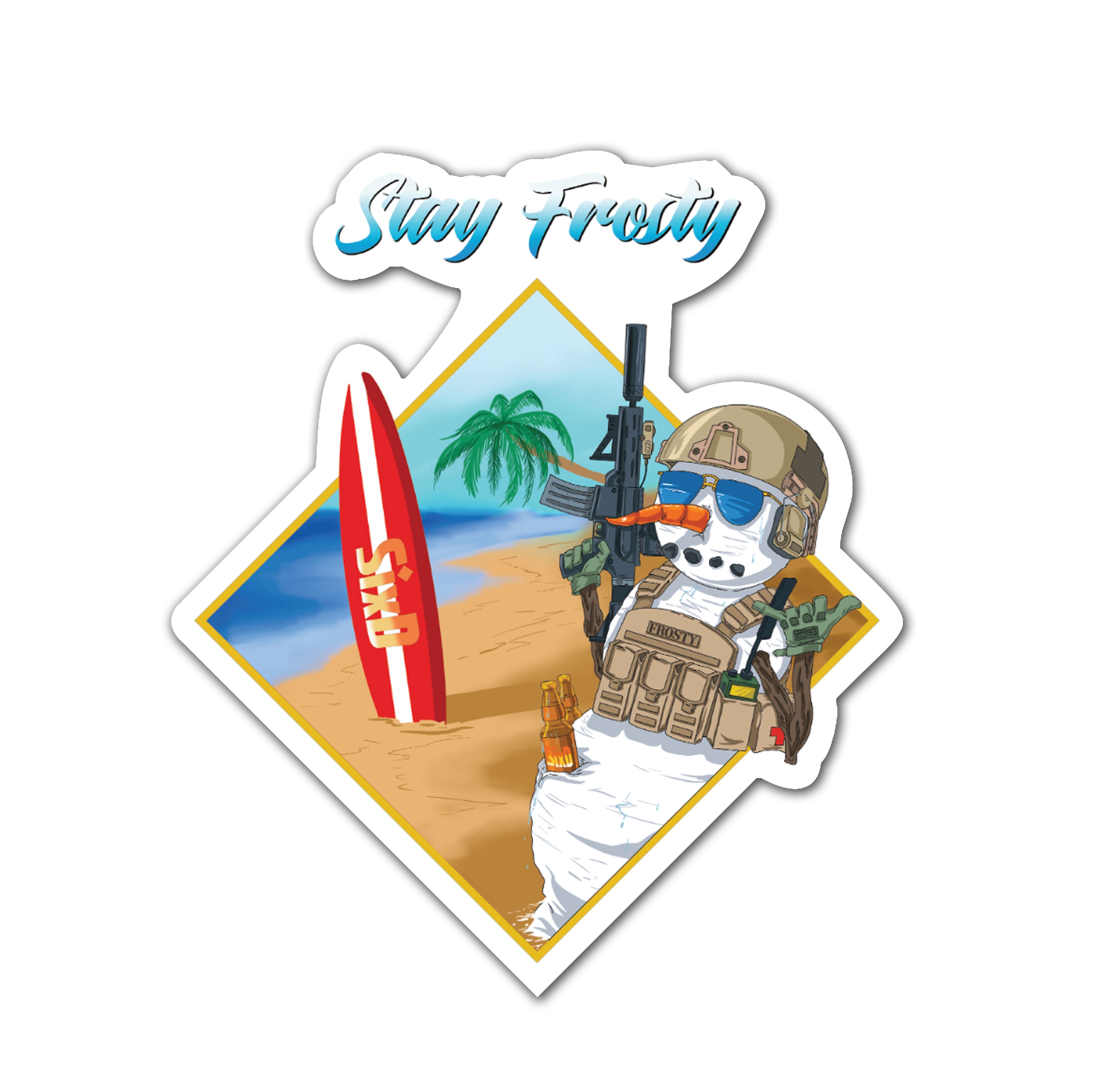 Stay Frosty Sticker