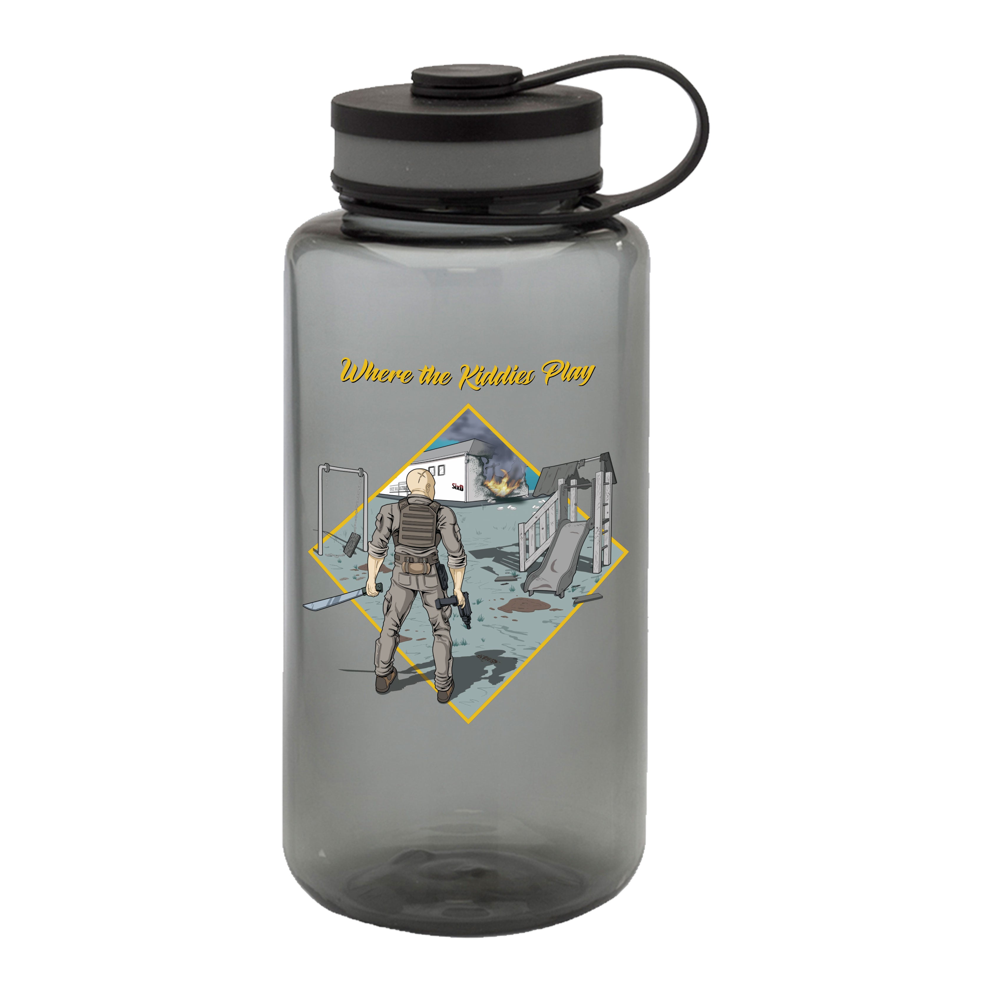 Where the Kiddies Play Water Bottle