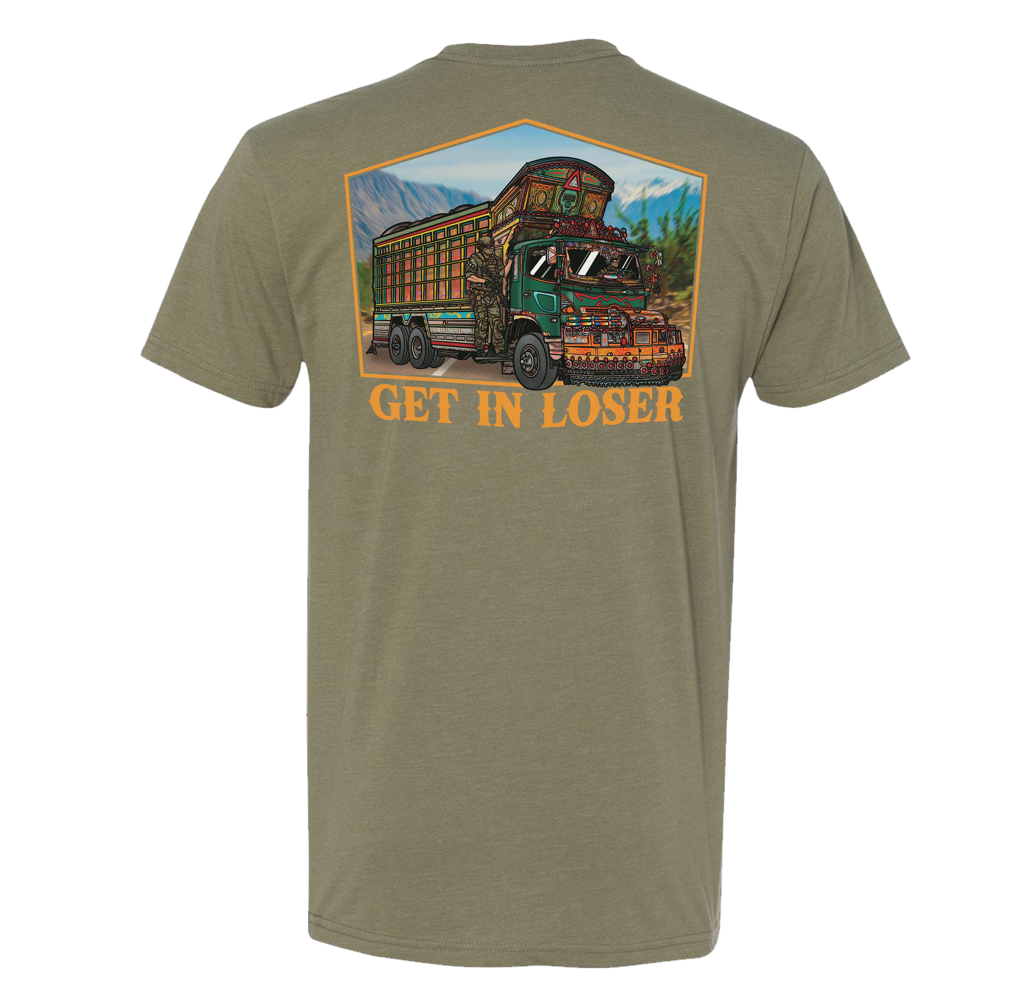 Jingle Truck Orange Tee