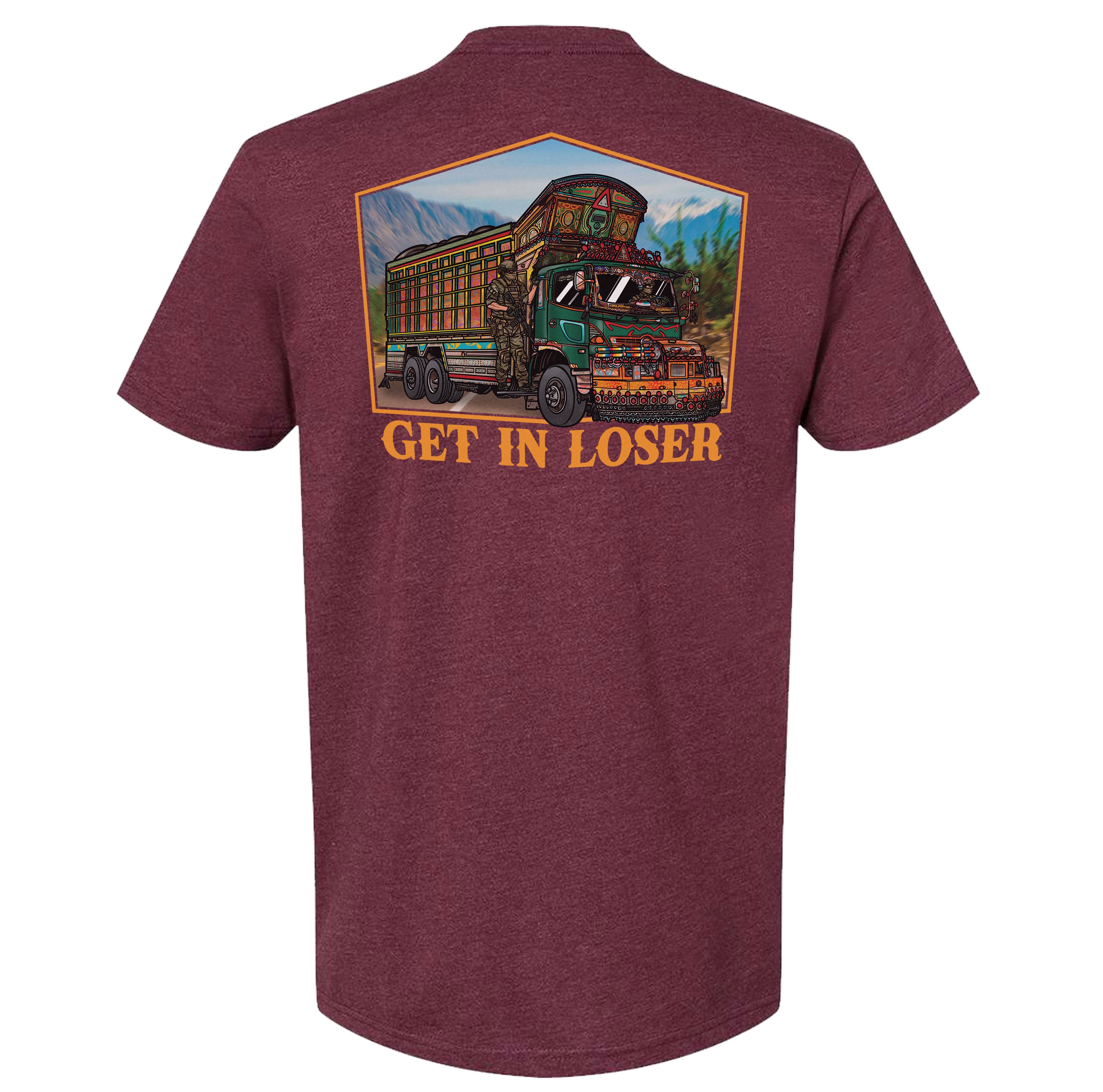 Jingle Truck Orange Tee