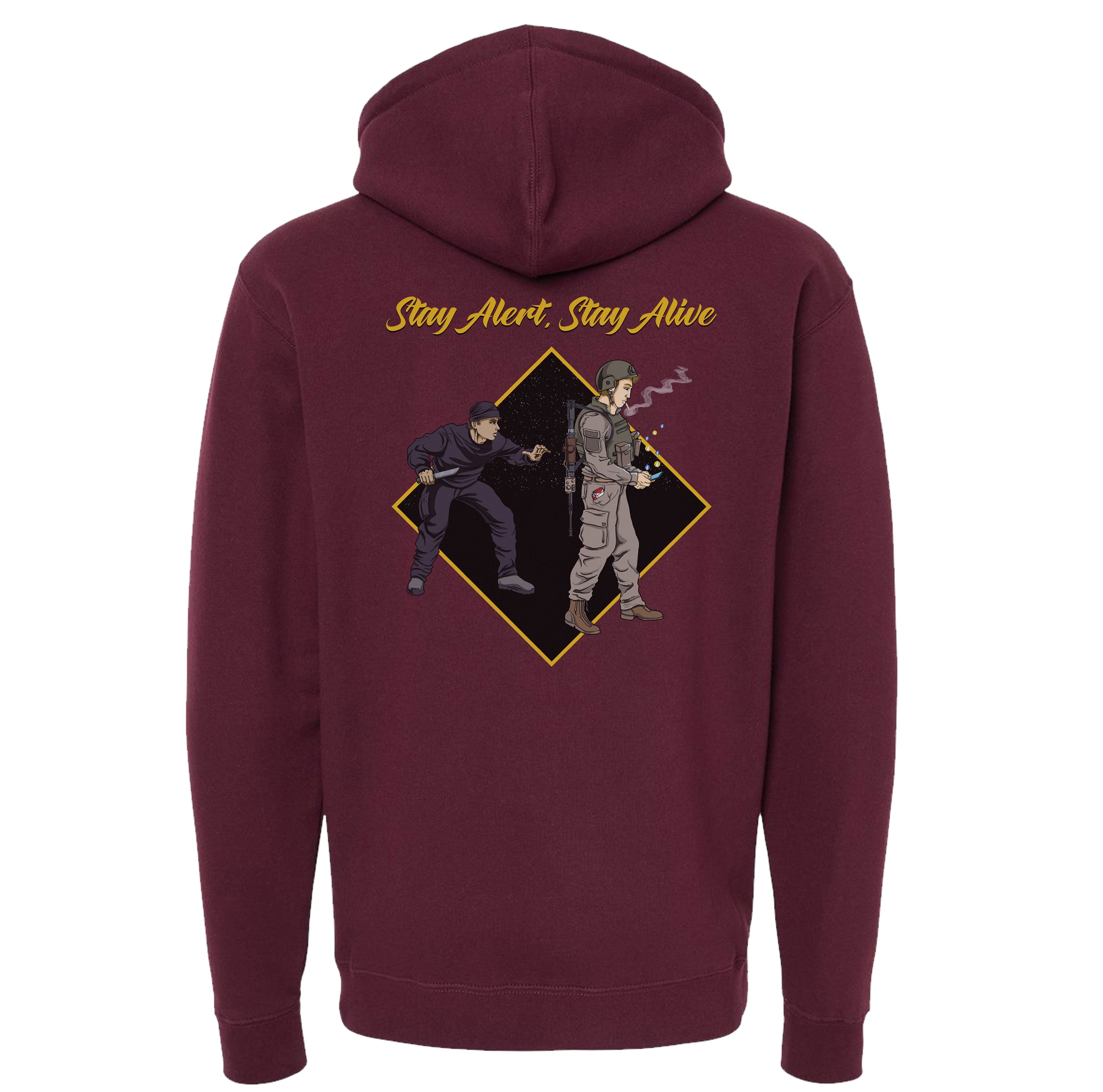 Stay Alert Stay Alive Hoodie