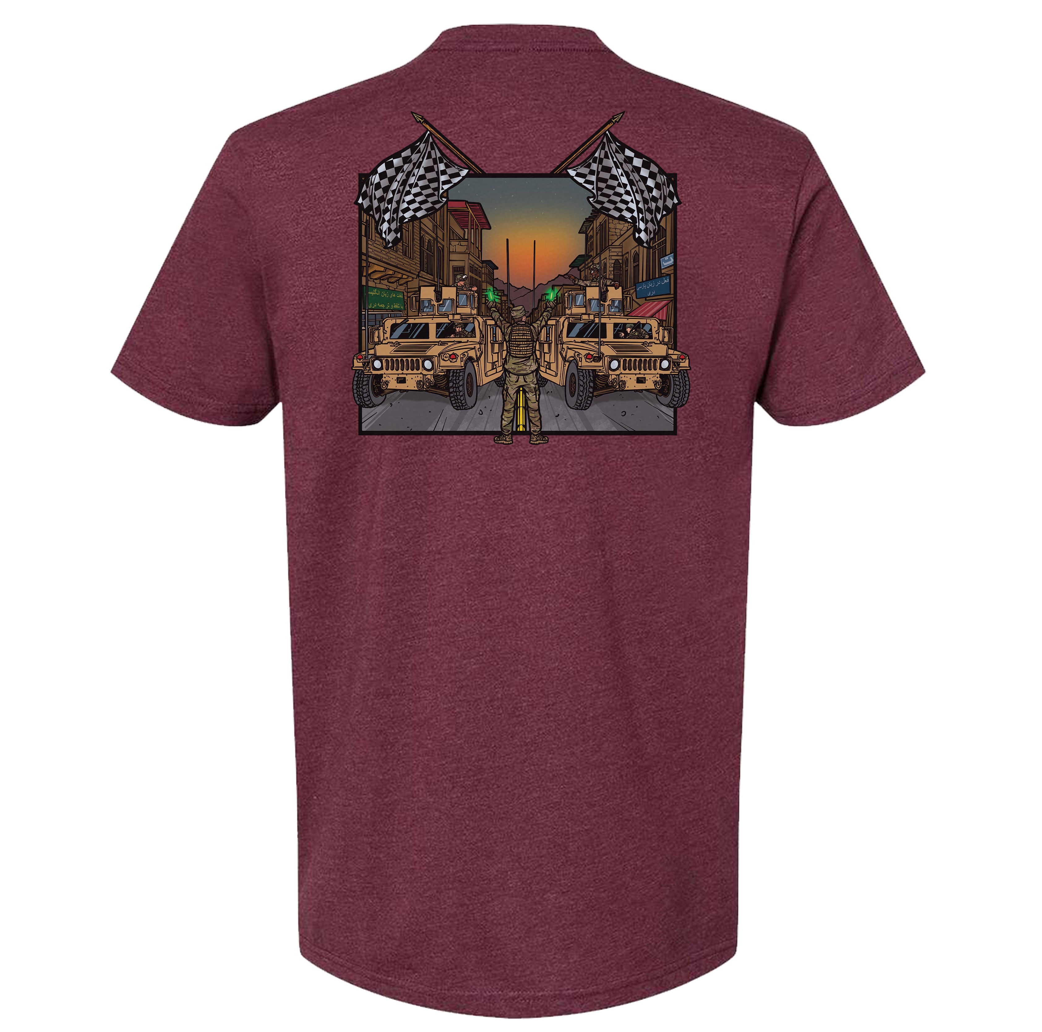 Baghdad Pinks Tee