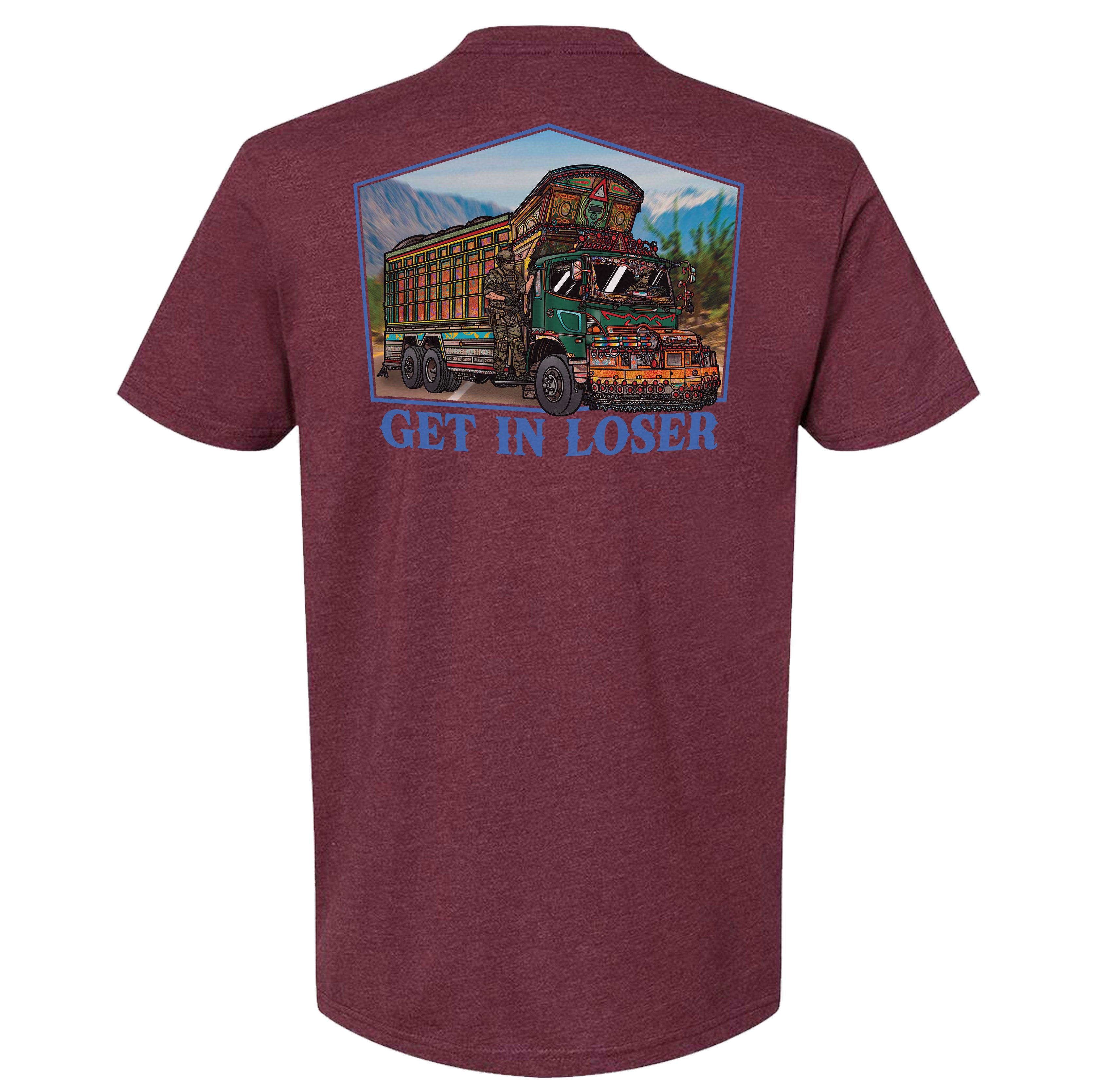 Jingle Truck Blue Tee