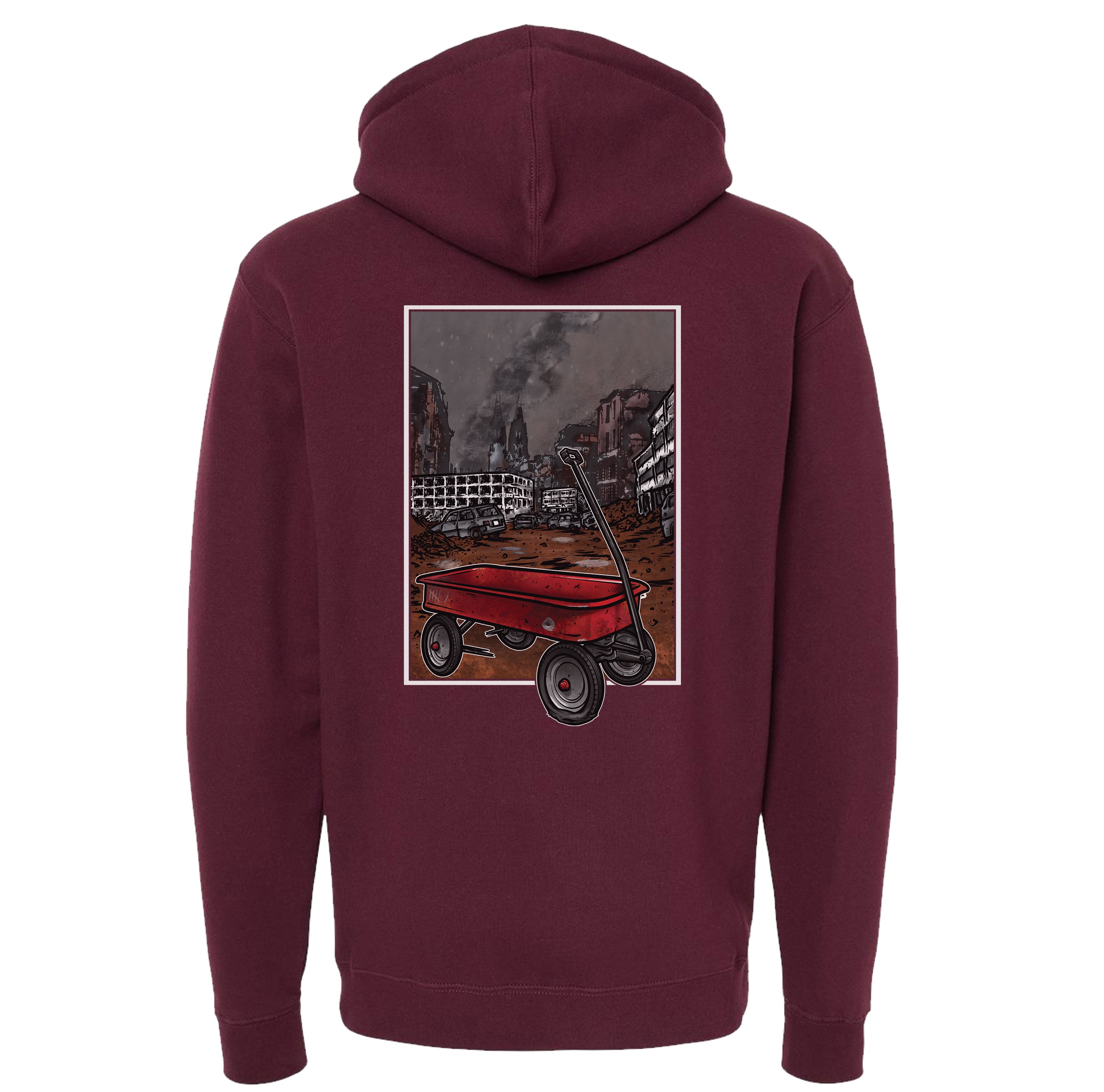 Little Red Wagon Hoodie