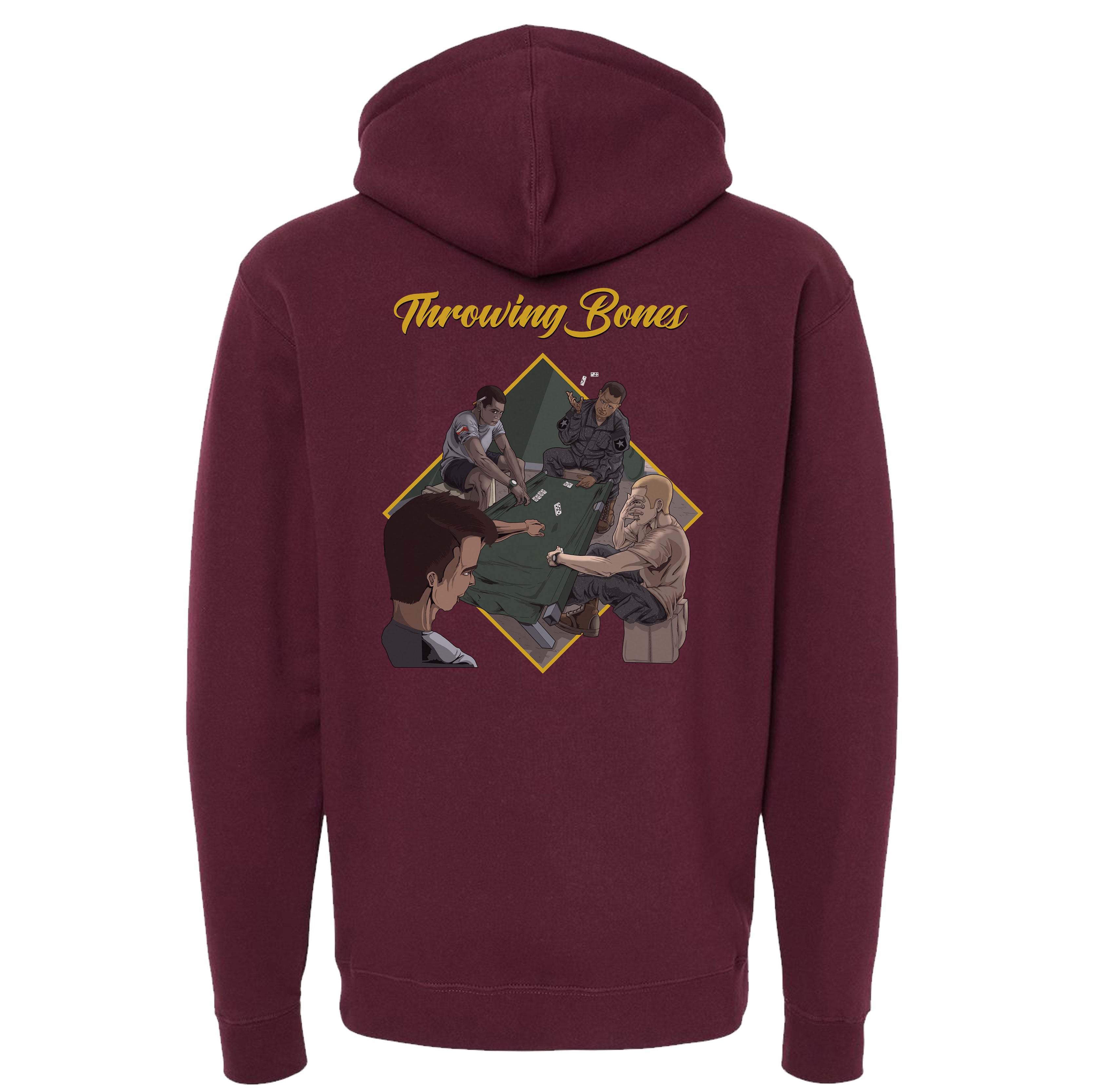 Throwing Bones Hoodie