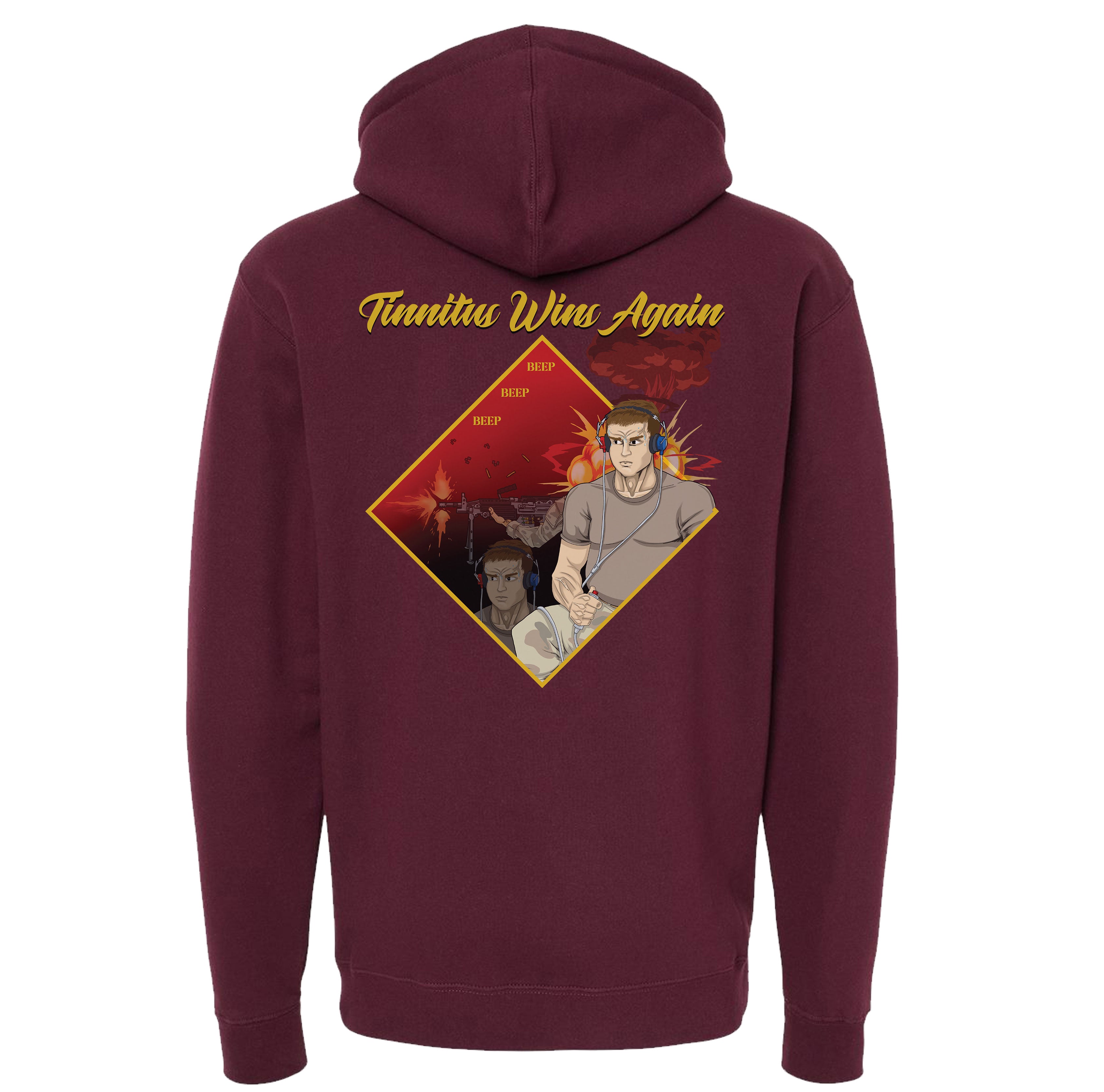 Tinnitus Wins Again Hoodie