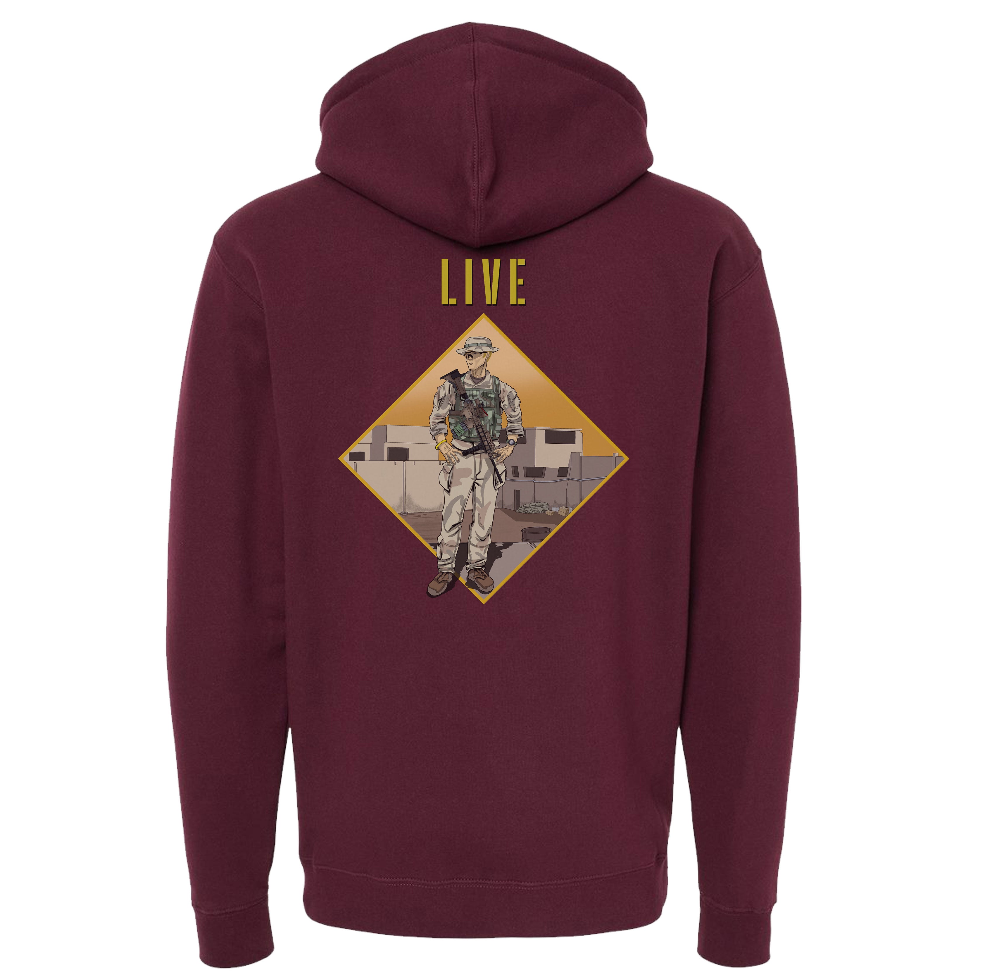 Live Hoodie