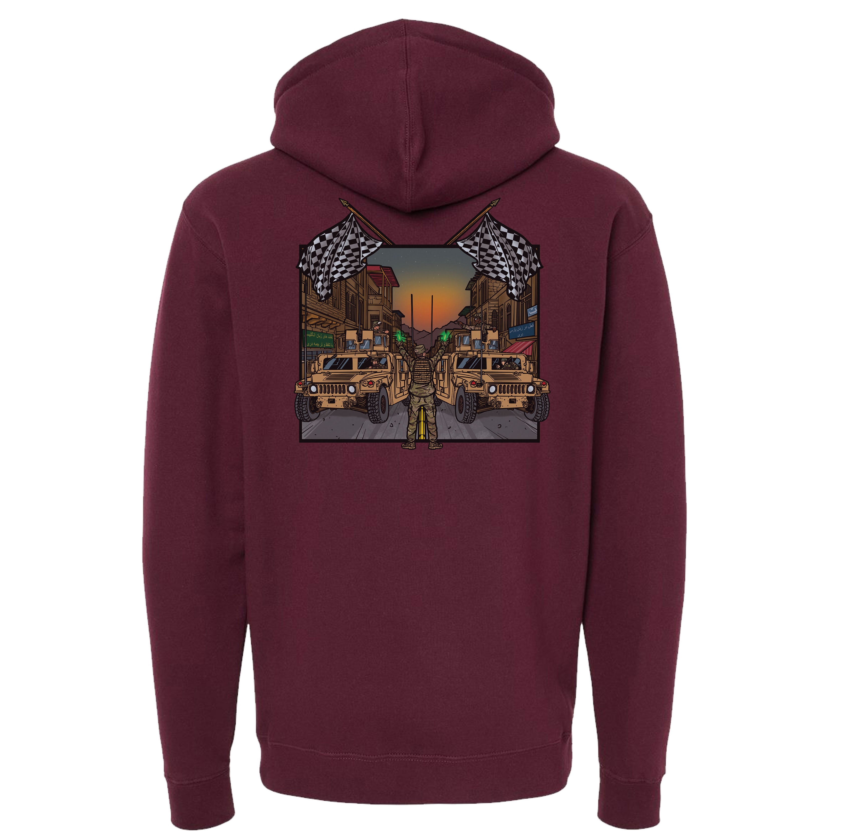 Baghdad Pinks Hoodie