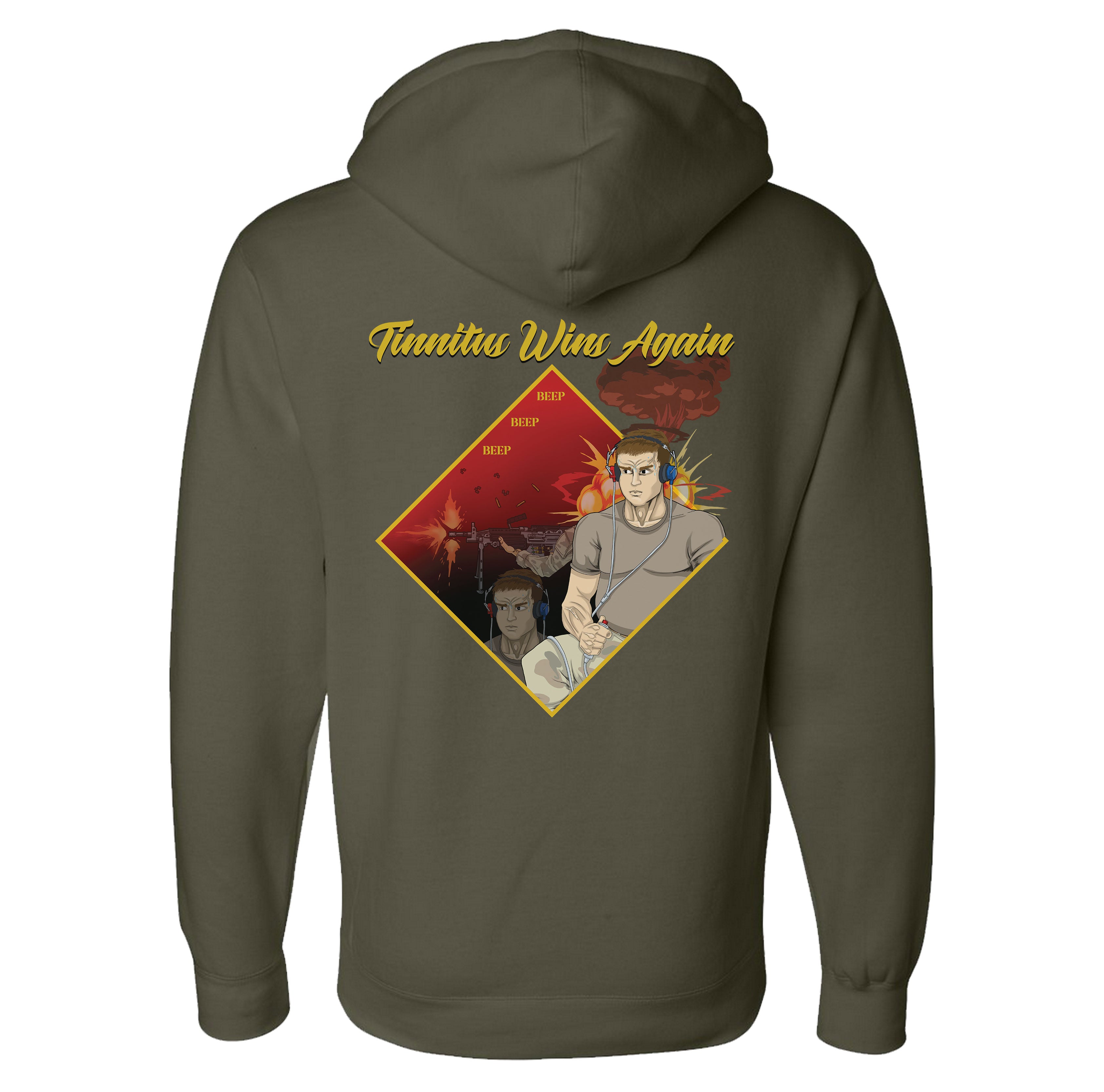 Tinnitus Wins Again Hoodie