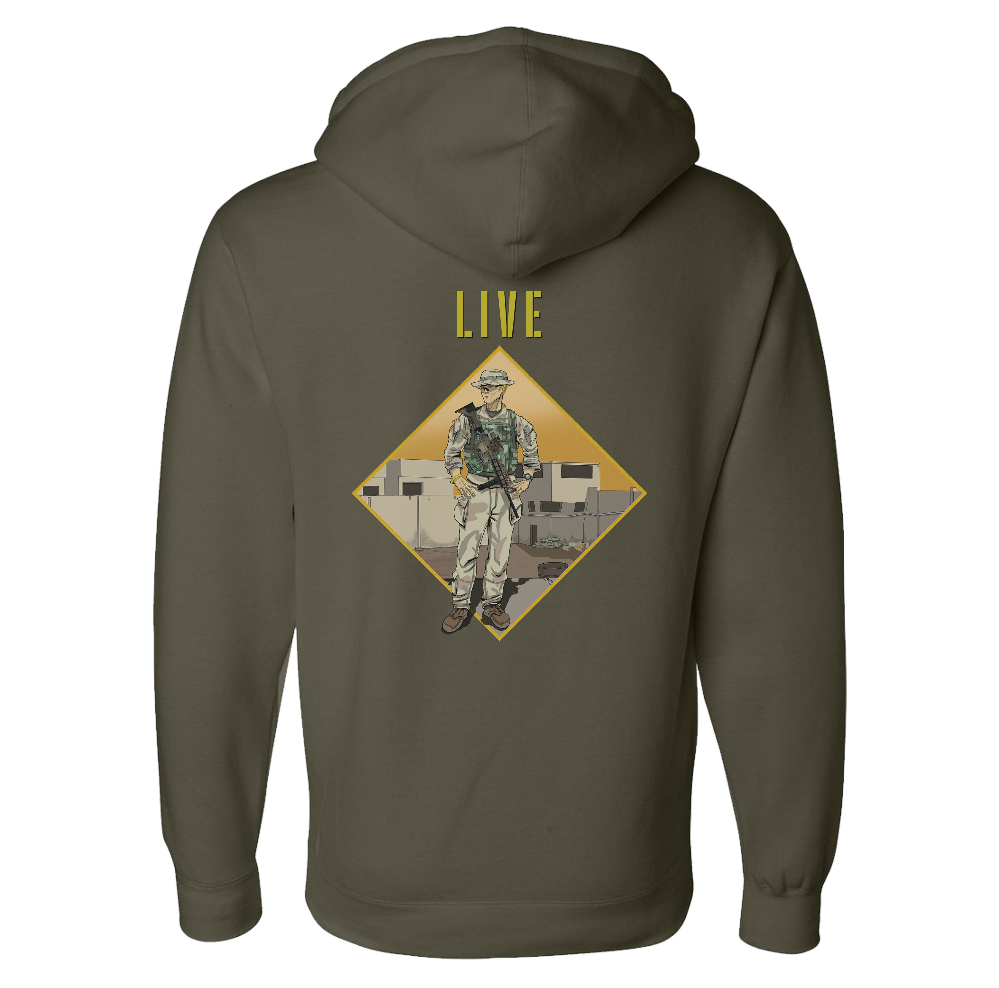 Live Hoodie