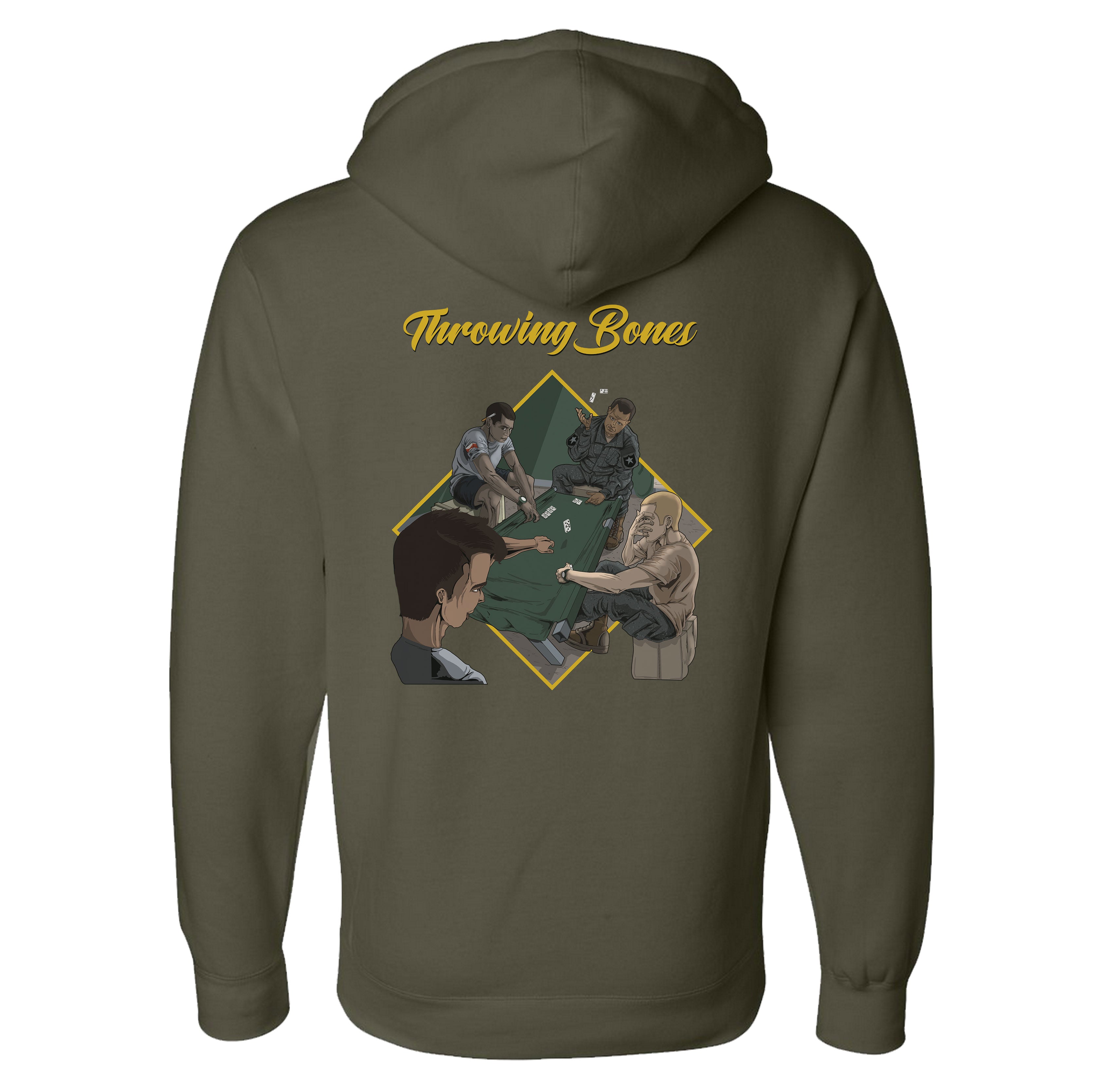 Throwing Bones Hoodie