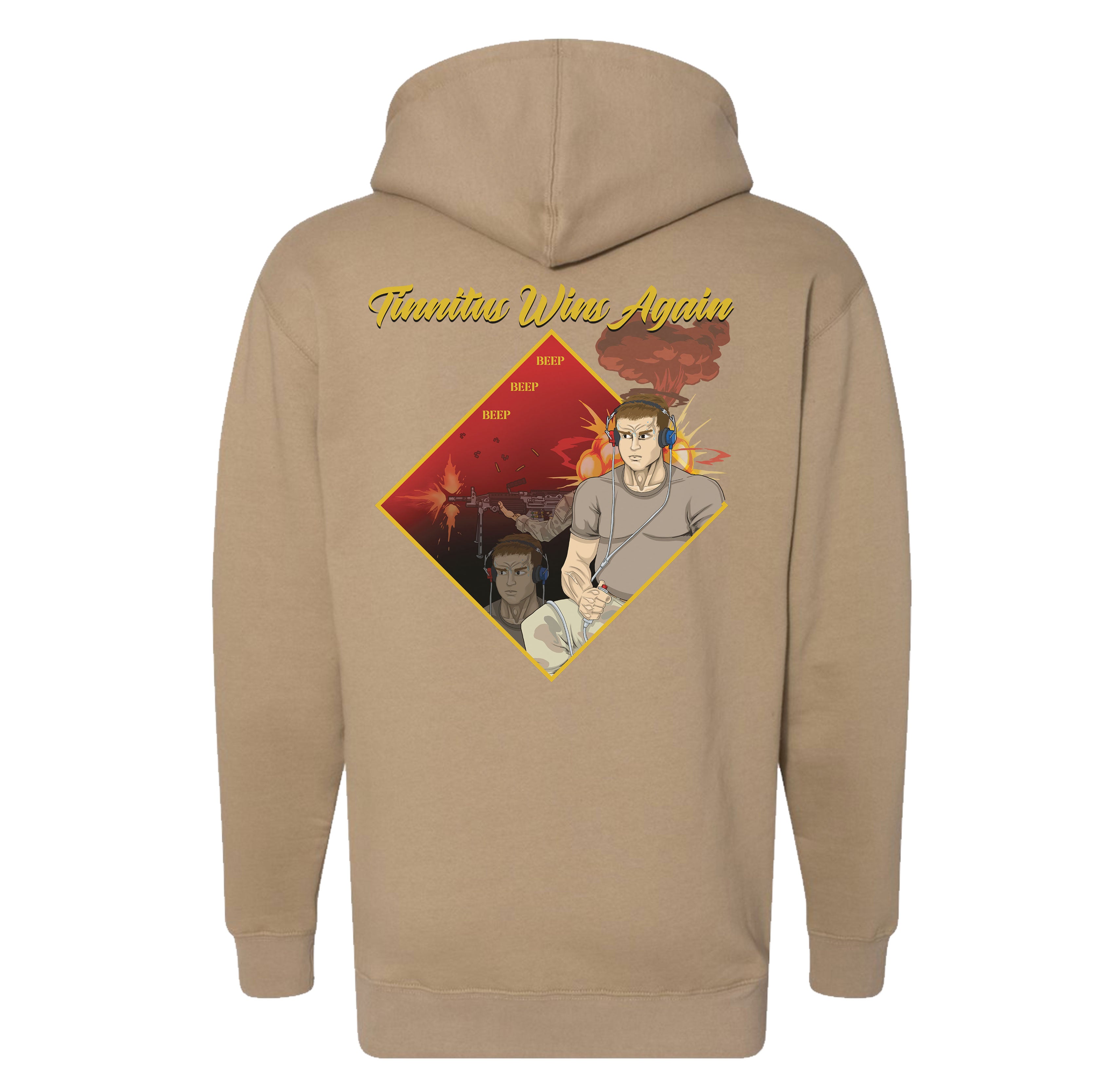 Tinnitus Wins Again Hoodie