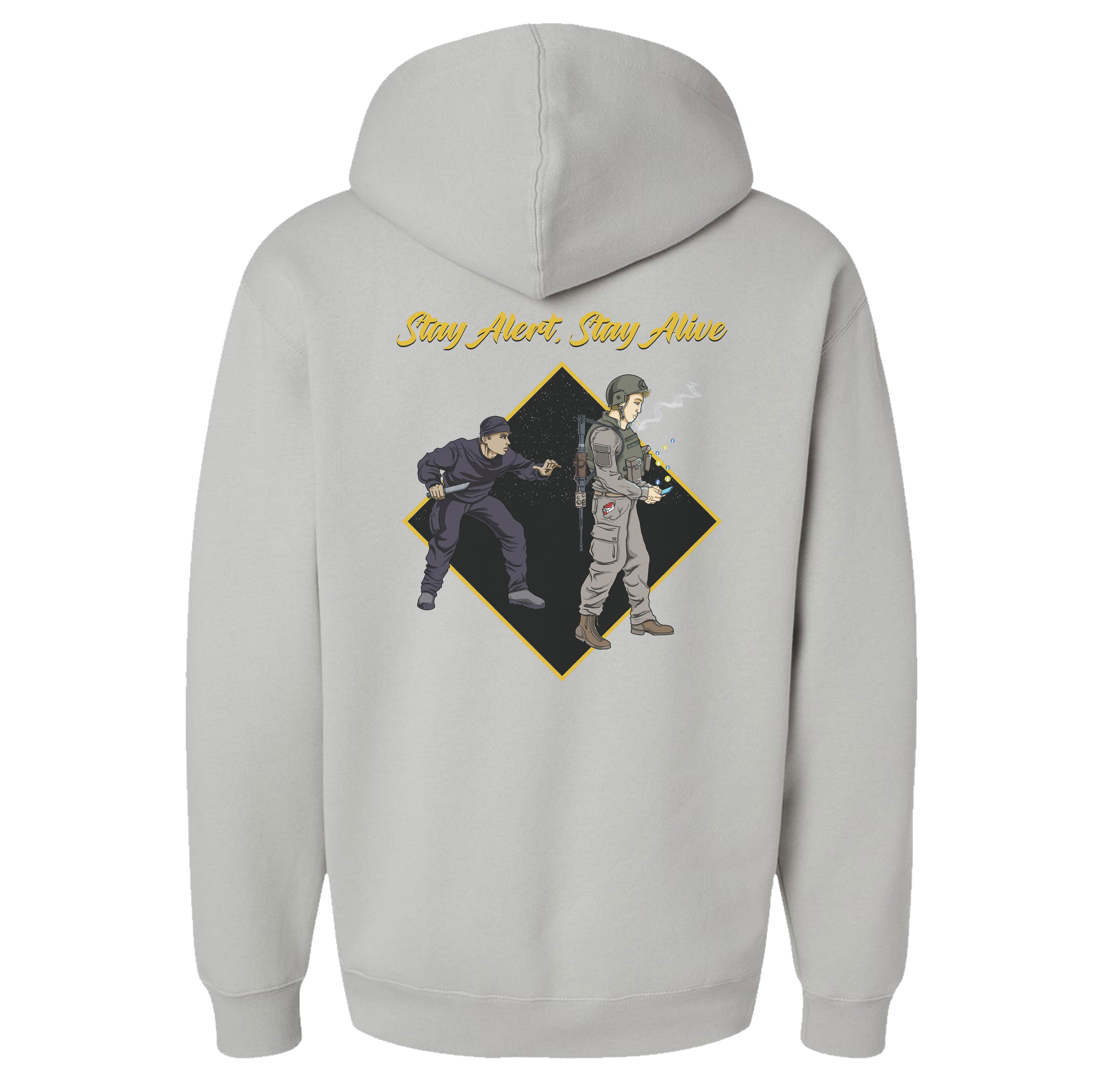 Stay Alert Stay Alive Hoodie