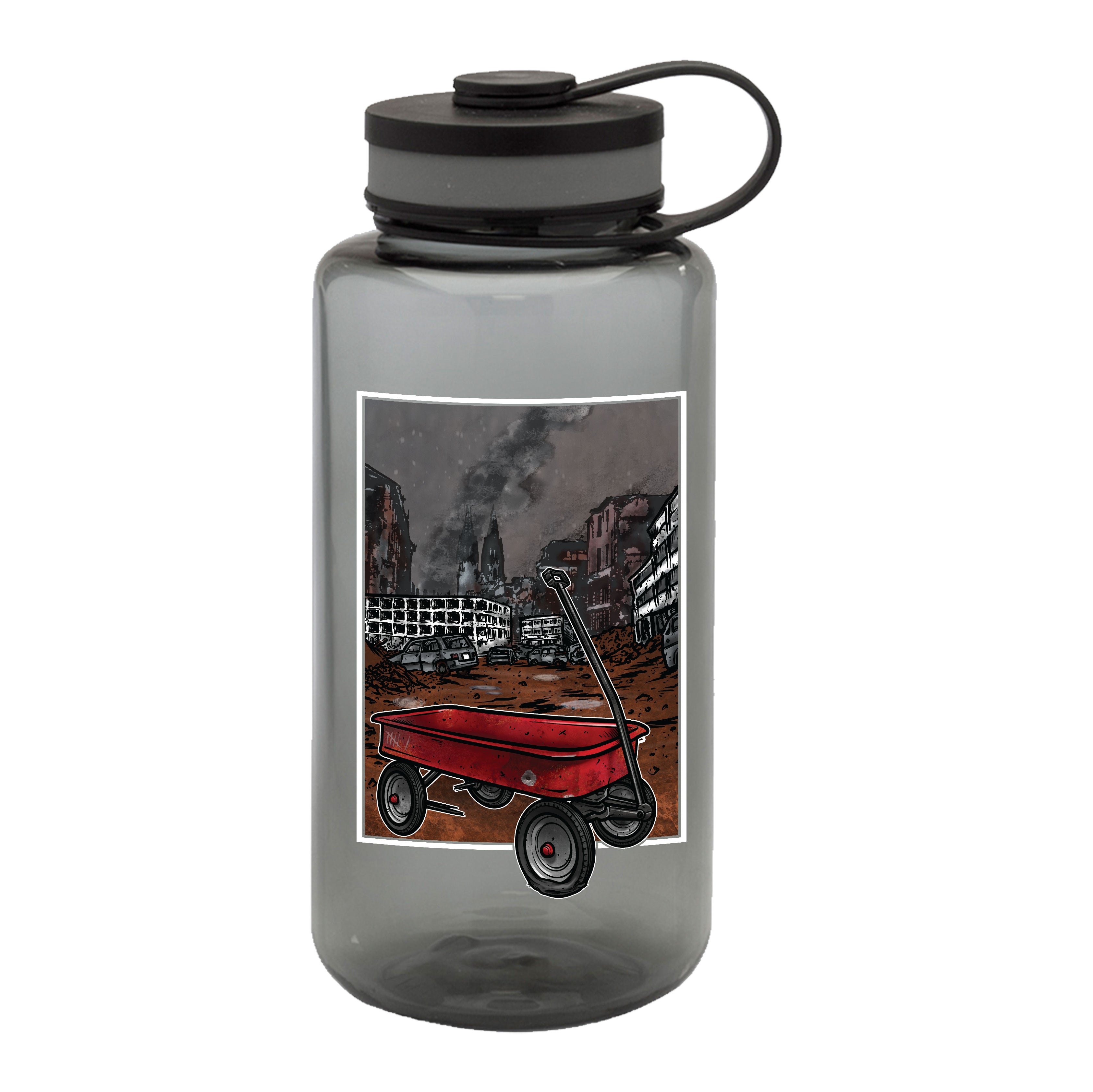 Little Red Wagon Water Bottle