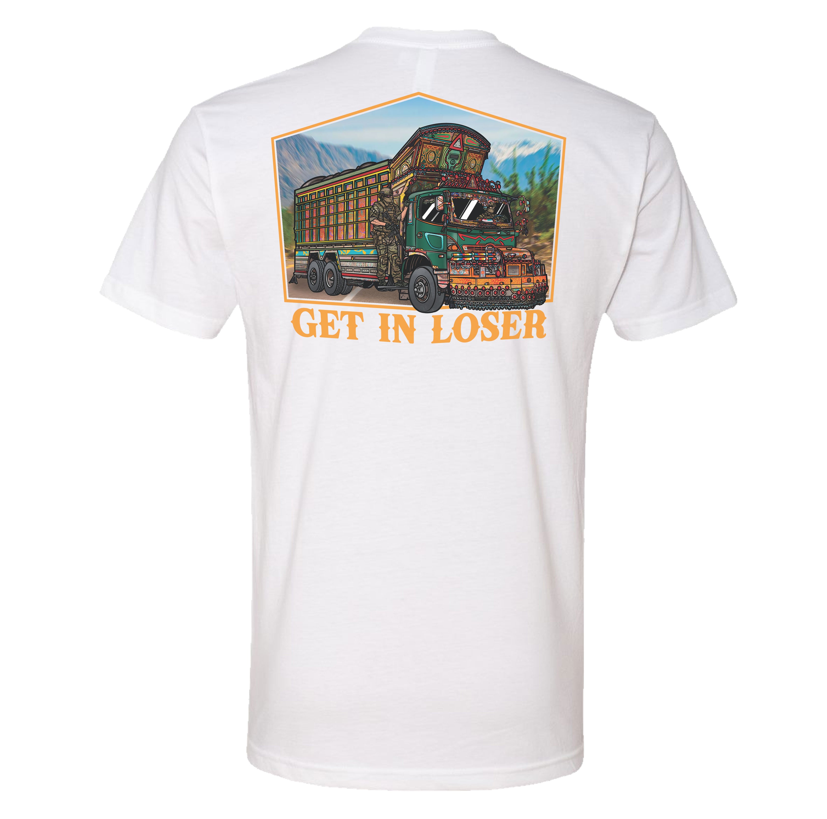 Jingle Truck Orange Tee