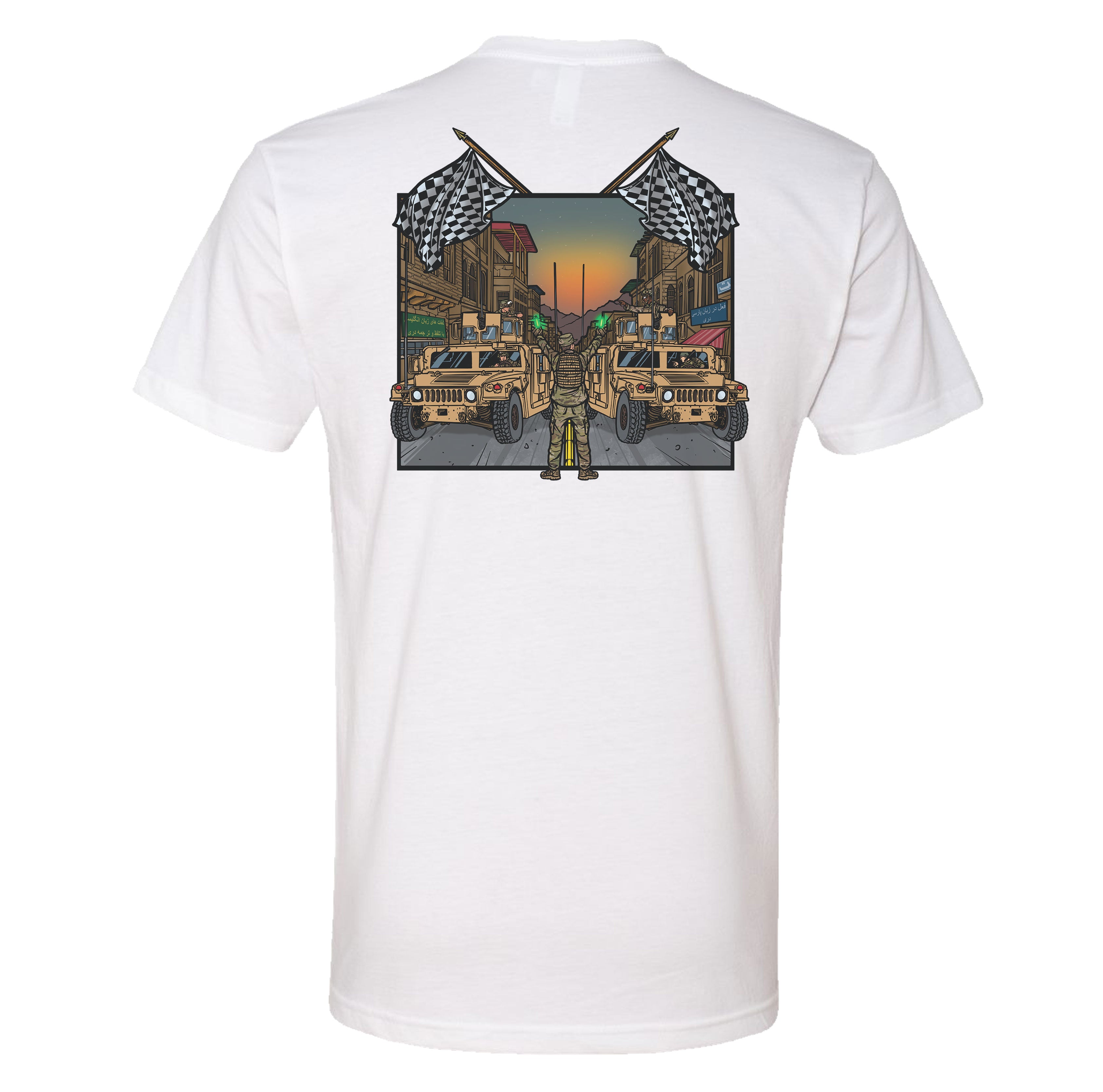 Baghdad Pinks Tee